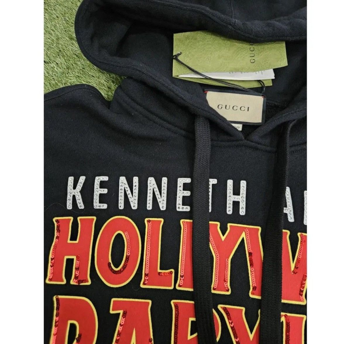 Gucci GUCCI BLACK CROPPED HOODIE Size XS / US 0-2 / IT 36-38 - 10 Thumbnail