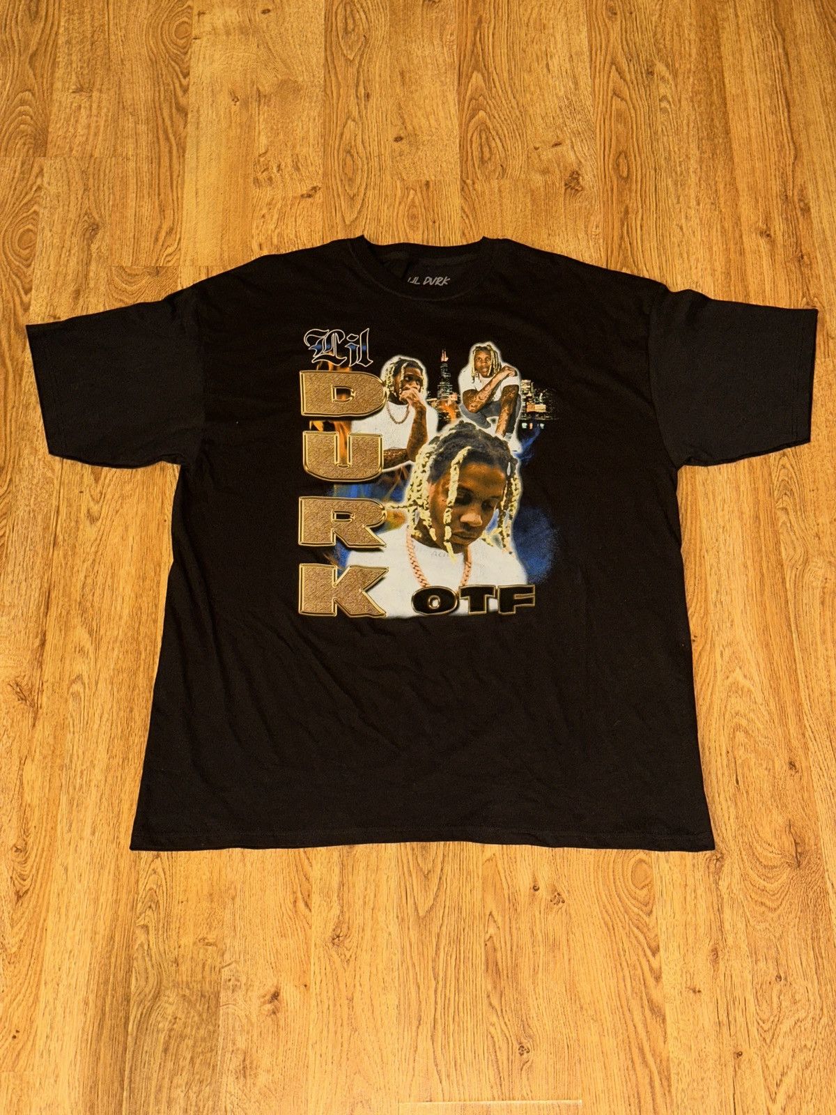 Rap Tees LIL Durk OTF Graphic Rap Tee XXL 2XL Size US XXL / EU 58 / 5 - 5 Thumbnail