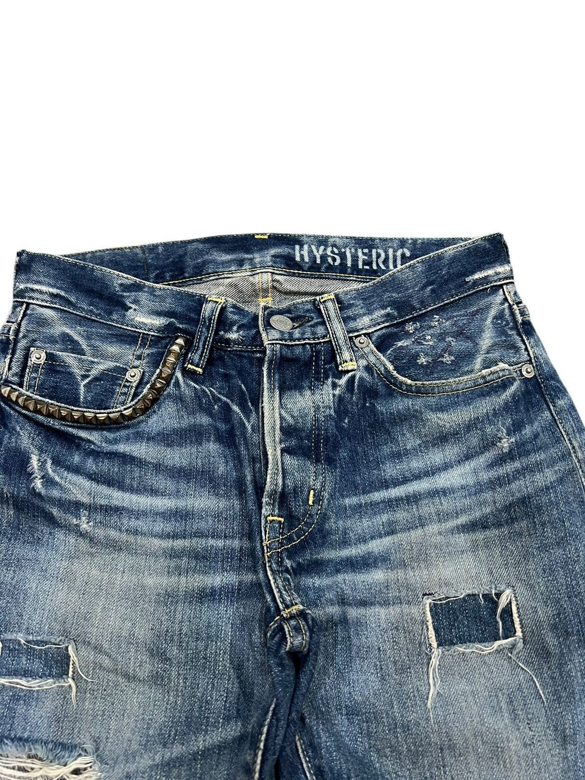 Hysteric Glamour Vintage Hysteric Glamour Selvedge Distressed Jean Size US 28 / EU 44 - 3 Thumbnail