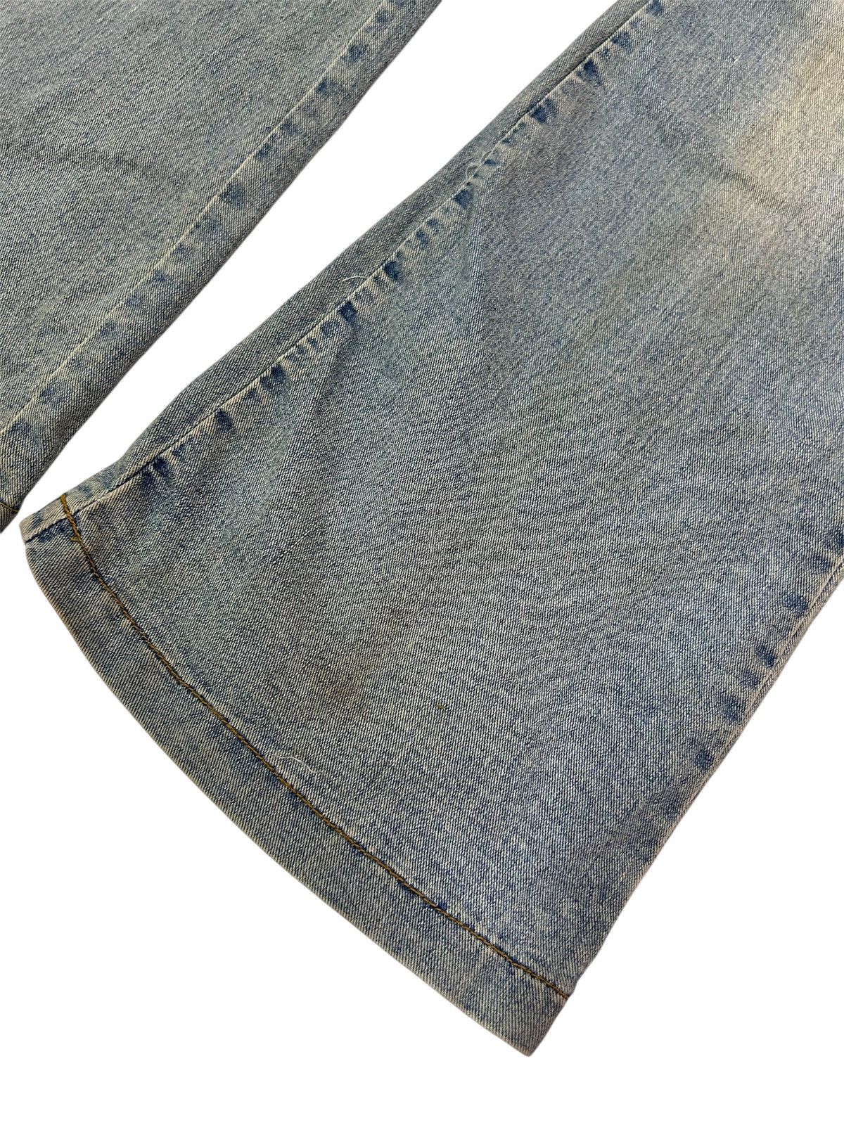Japanese Brand × Vintage 💥 Vintage Japanese Punk Style Boot Cut Jeans Size 28" / US 6 / IT 42 - 14 Thumbnail
