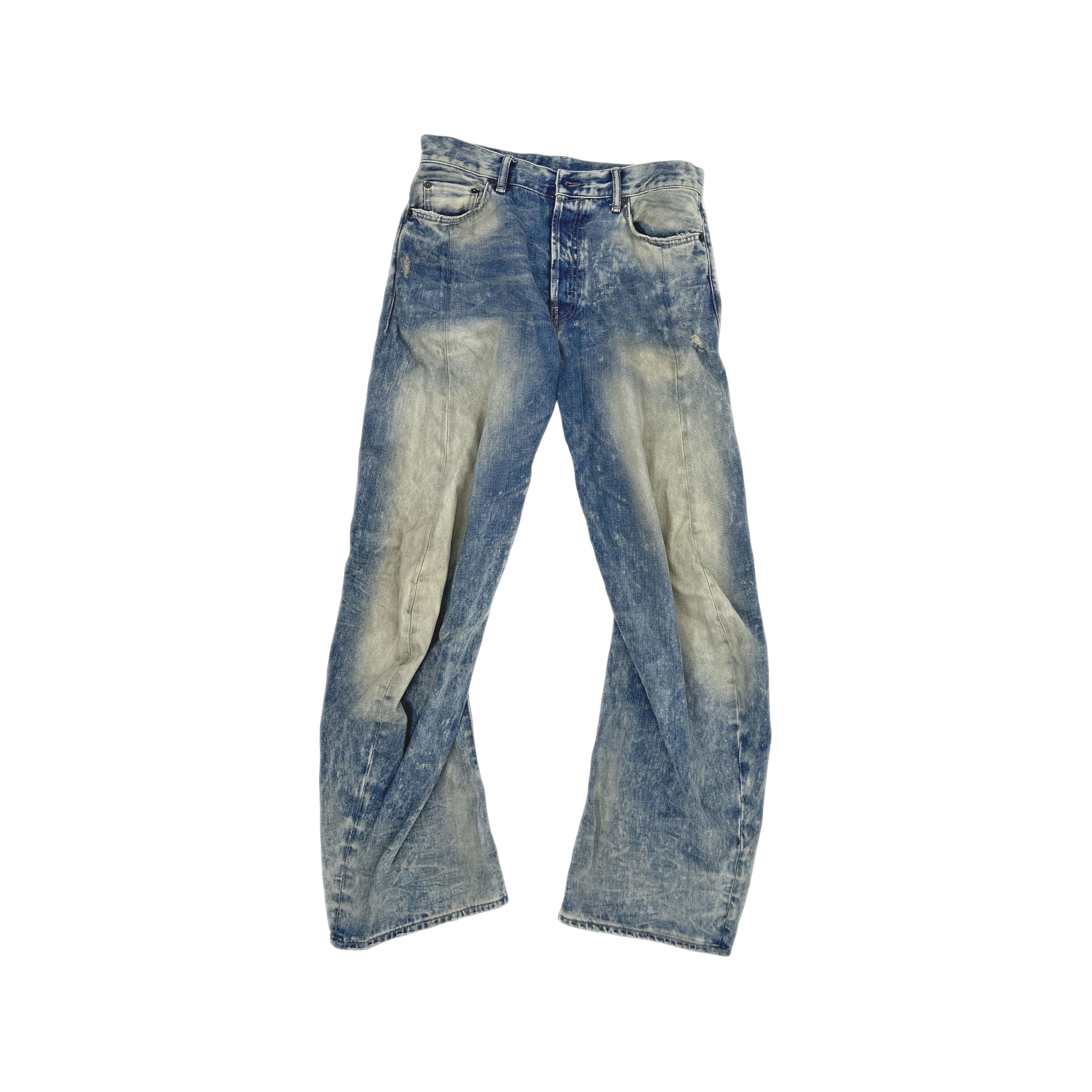 Acne Studios Acne Studios 2006M Worn Wash Jeans Size 31 Size US 31 - 1 Thumbnail