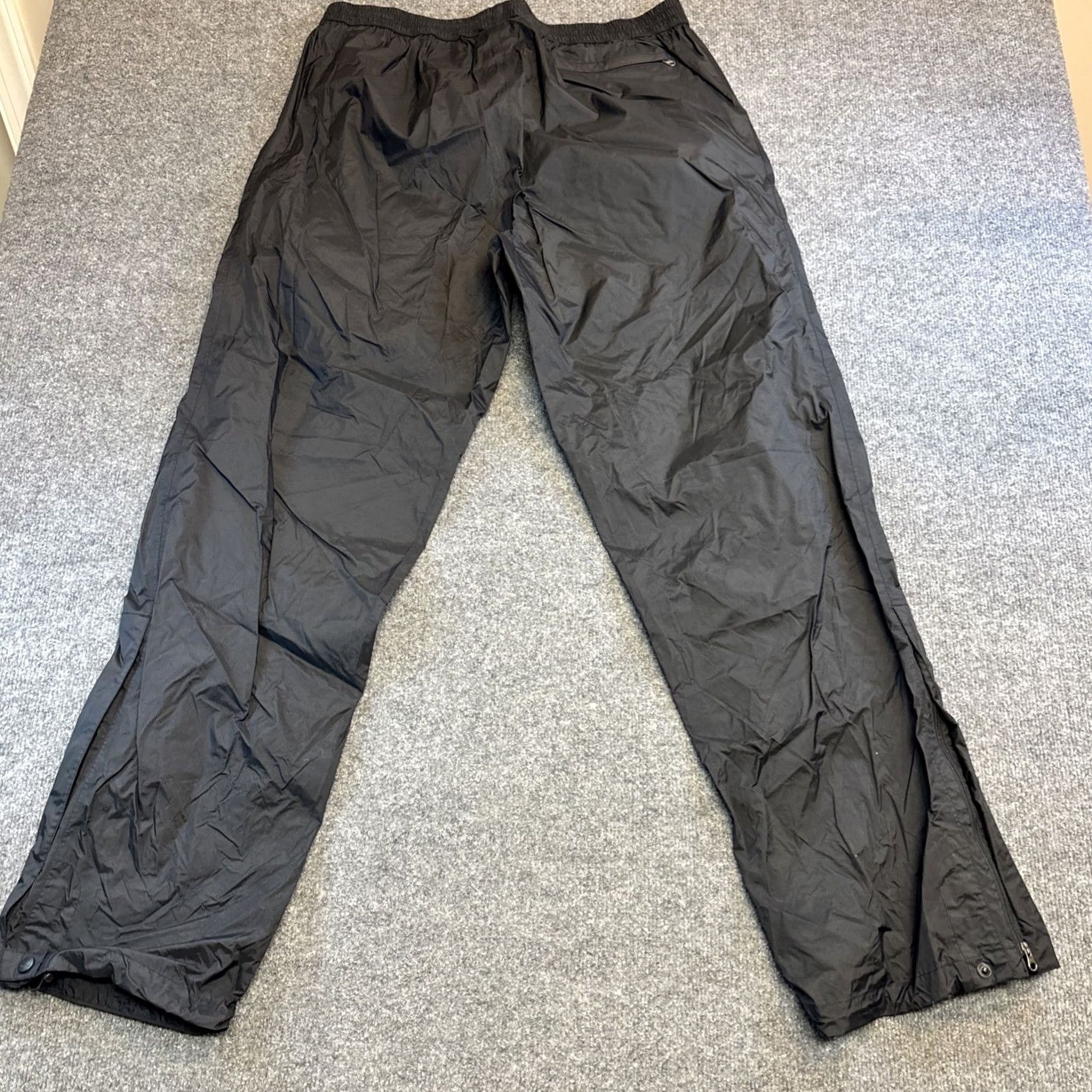 Marmot VINTAGE? No. Marmot Nylon RainPants Elastic Waist Zip Break Away Sides Sz XL Waterproof Pants Mens Black XL Marmot Rain Pants Outdoor Indoor? Size US 36 / EU 52 - 5 Thumbnail