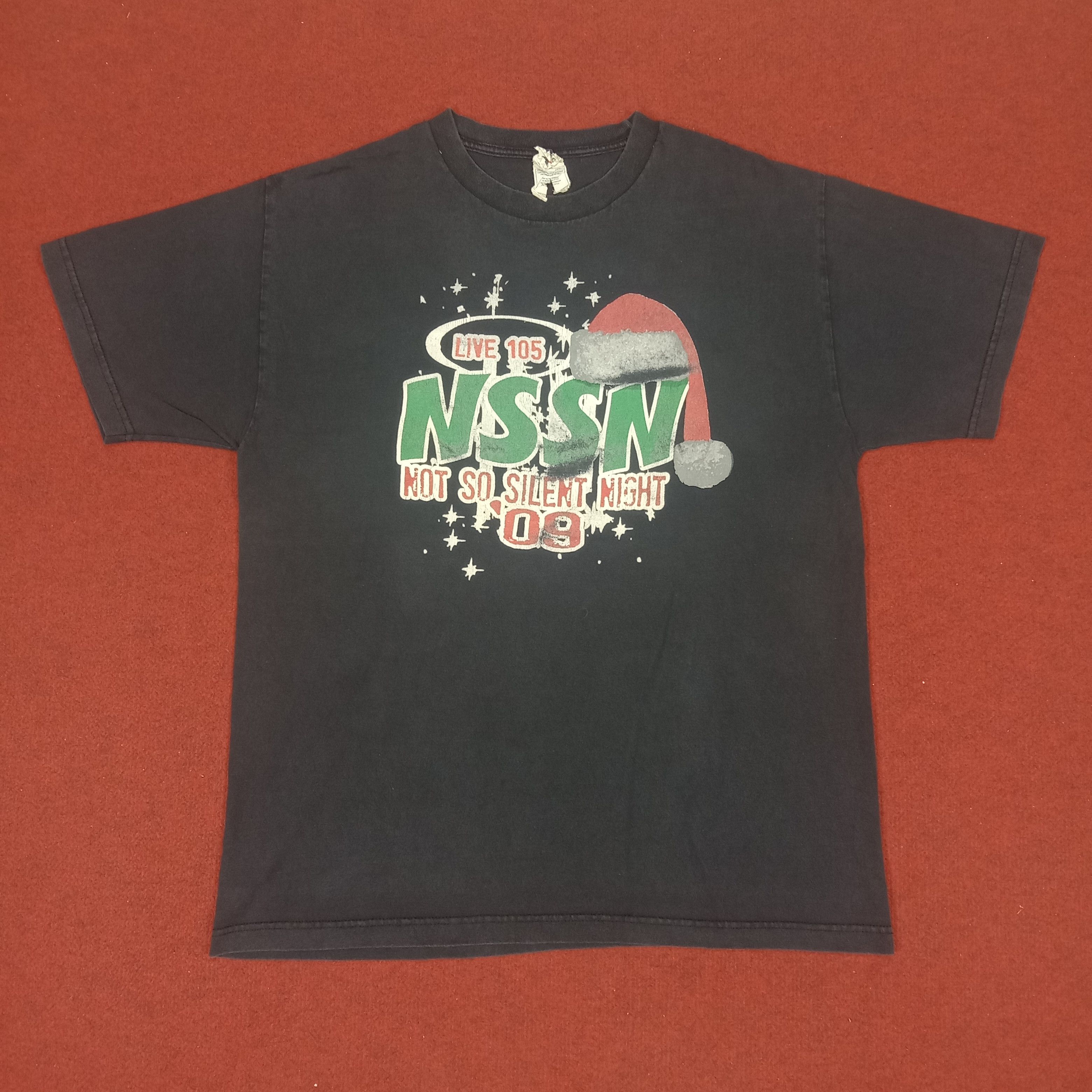 Band Tees × Vintage Muse Afi Band Not So Silent Night Music Festival Tshirt Size US L / EU 52-54 / 3 - 3 Thumbnail