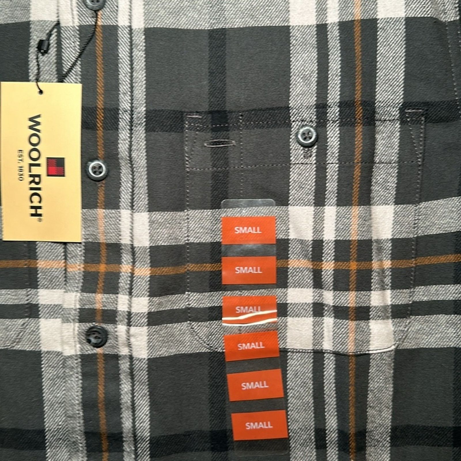 Woolrich Woolen Mills Woolrich Flannel Long Sleeve Button Down - Small Size US S / EU 44-46 / 1 - 5 Thumbnail