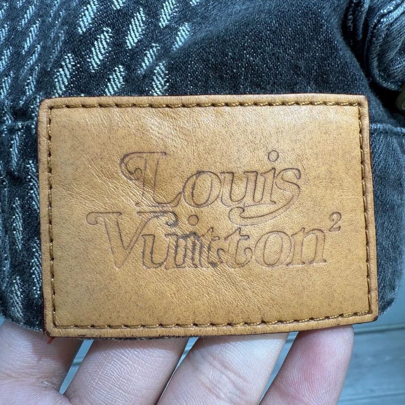 Louis Vuitton Louis Vuitton XNigo Co-branded Patchwork Logo Denim Jacket Size US L / EU 52-54 / 3 - 3 Thumbnail