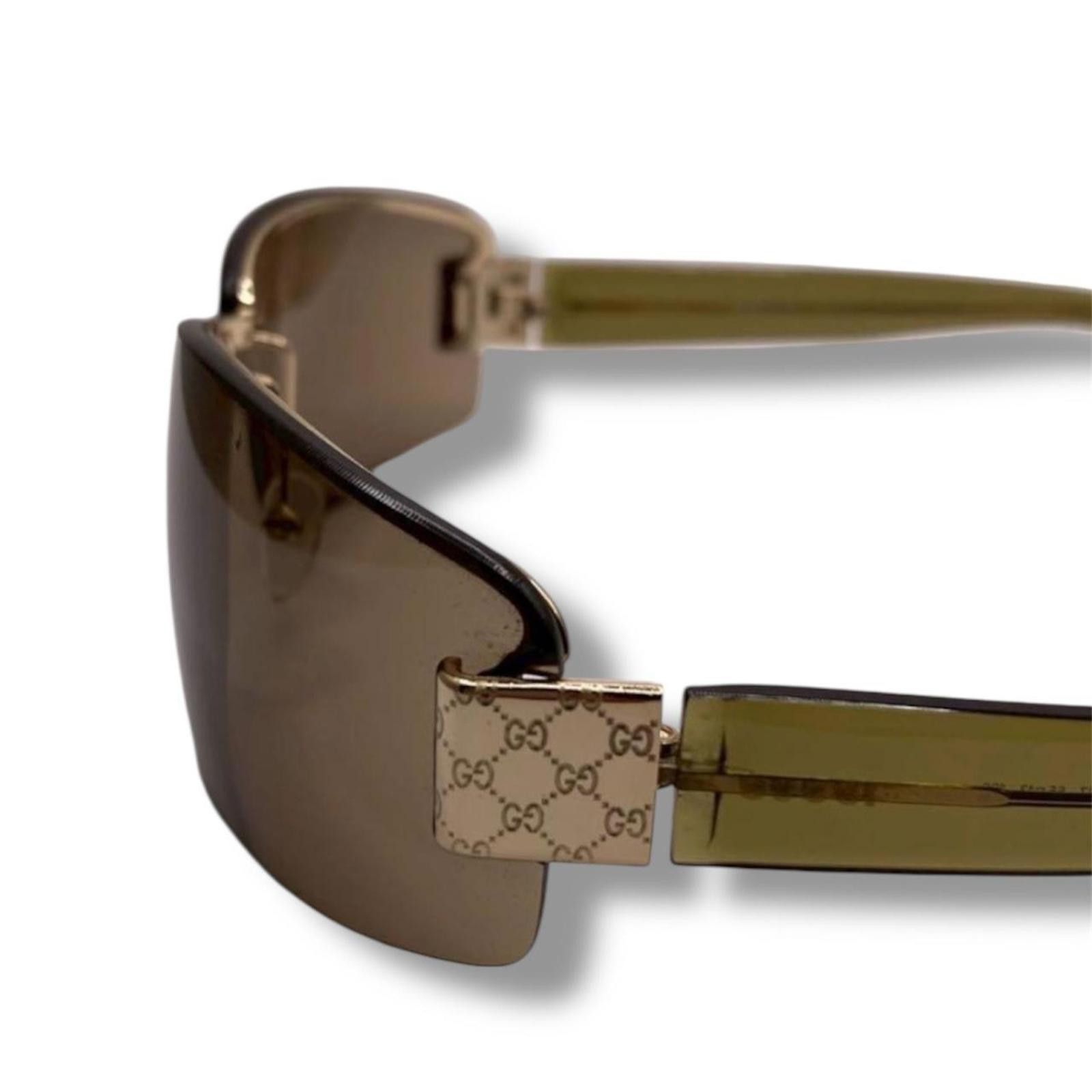 Gucci Gucci authentic rimless vintage sunglasses Size ONE SIZE - 5 Thumbnail