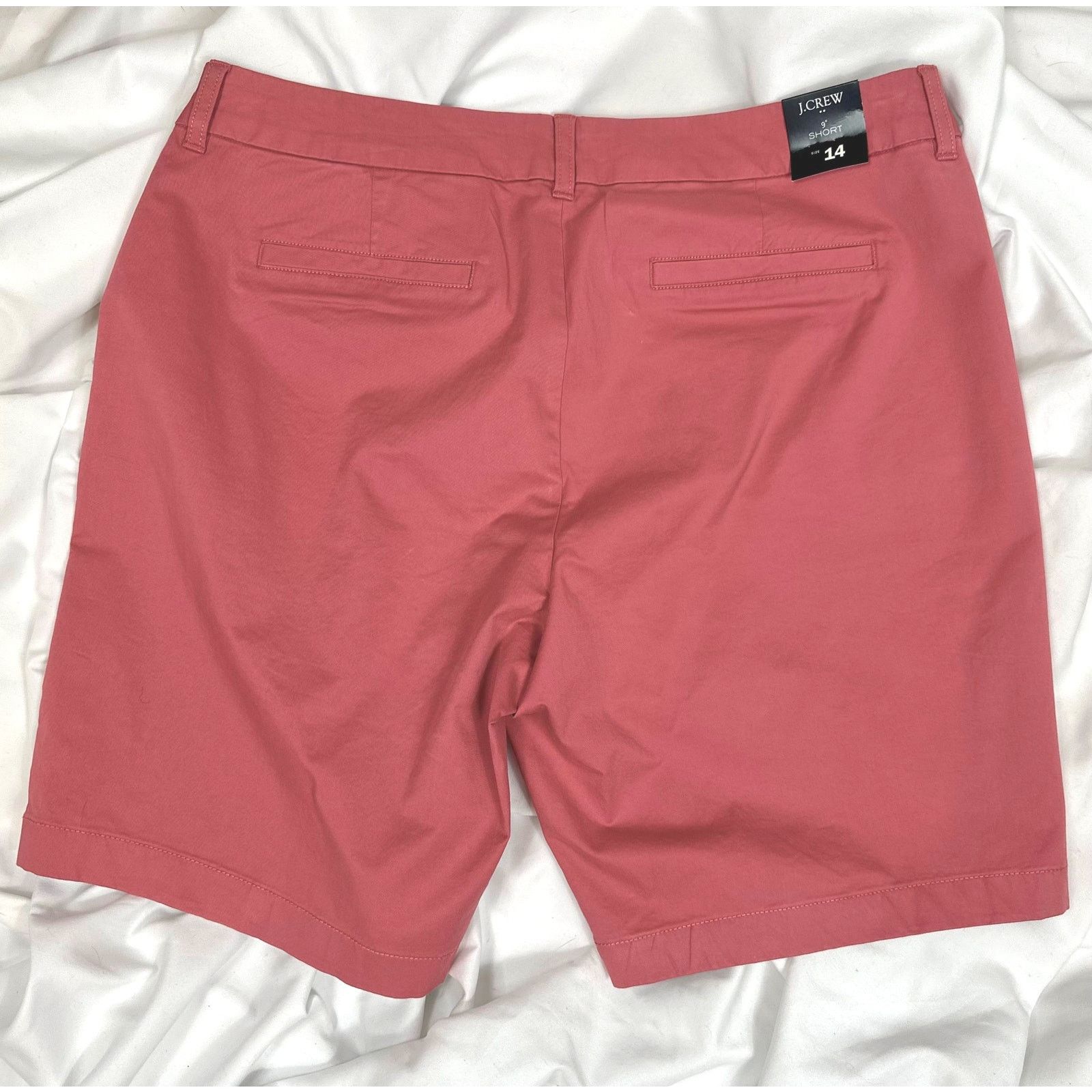 J.Crew Re-Imagined by J Crew Classic Twill Chino Shorts Salmon 14 Size 36" / US 14 / IT 50 - 10 Thumbnail