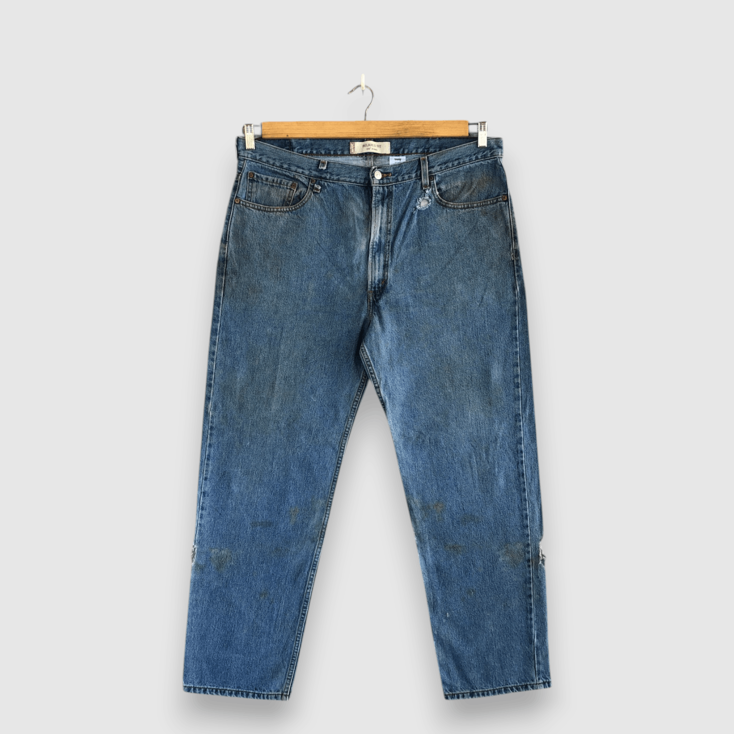 Levi's Vintage Levis Baggy Jeans Distressed Levi's Faded Denim Size US 40 / EU 56 - 1 Thumbnail