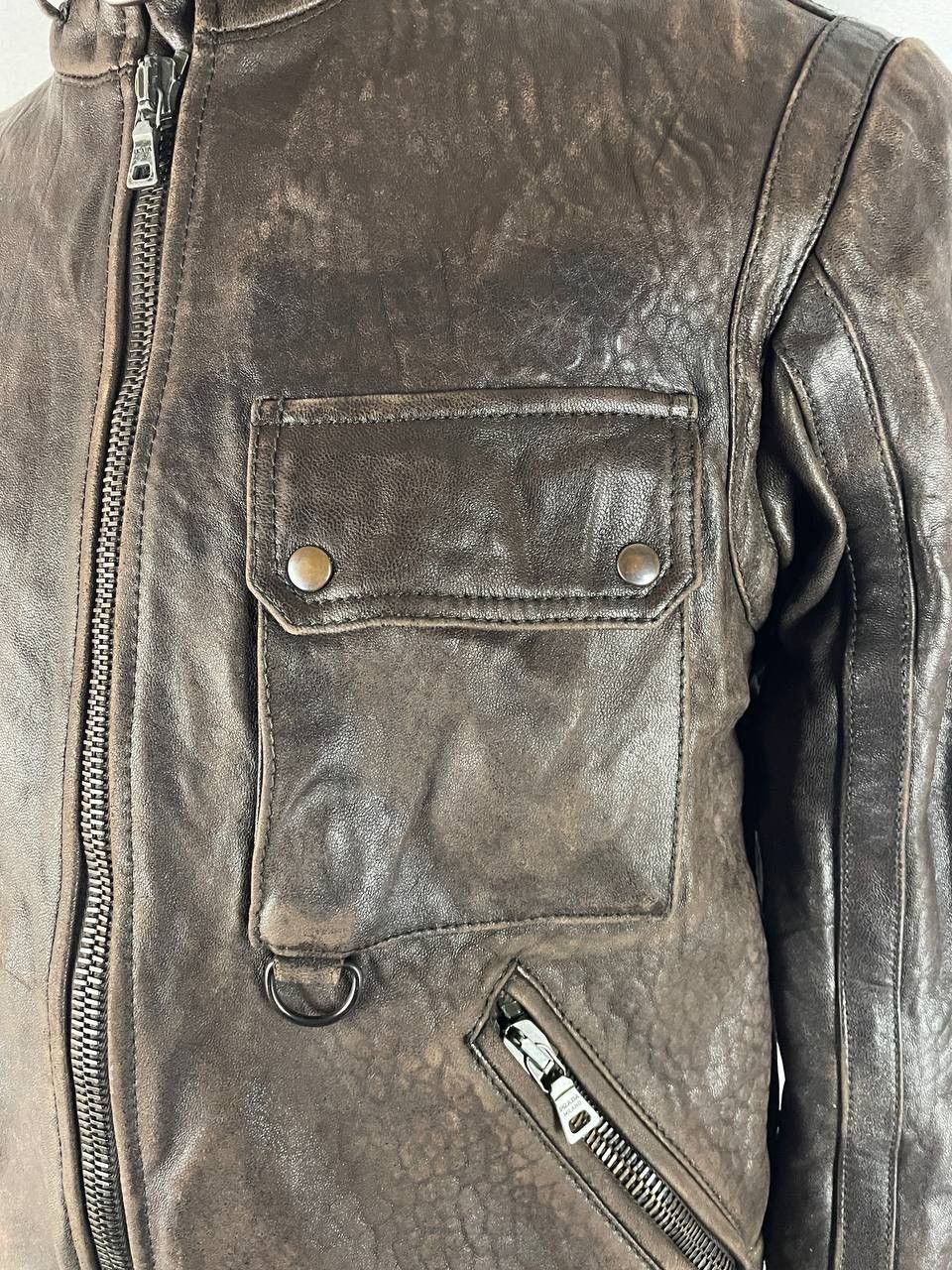 Prada Prada Leather Jacket Brown Rare Size US M / EU 48-50 / 2 - 3 Thumbnail