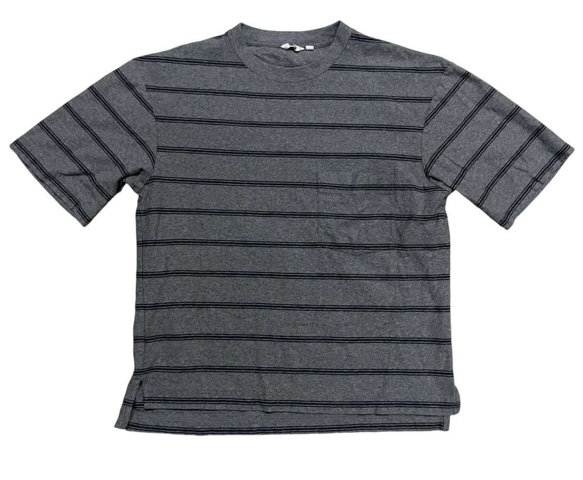 Lemaire × Uniqlo Uniqlo U Lemaire Stripes Pocket T Shirt Size US S / EU 44-46 / 1 - 1 Thumbnail