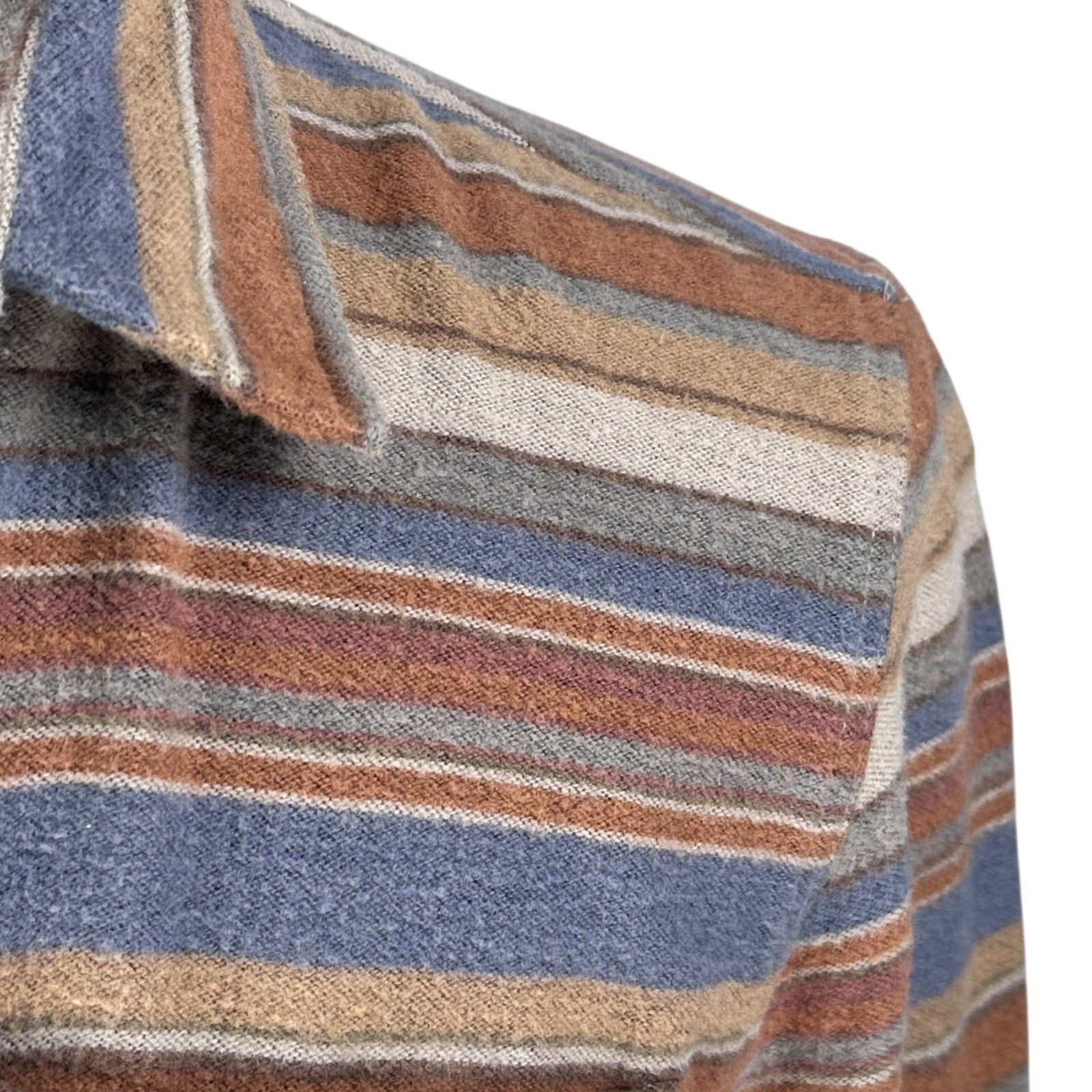 Marine Layer Marine Layer Maddox Baja Stripe Overshirt Men S Button-Up Size US S / EU 44-46 / 1 - 4 Thumbnail