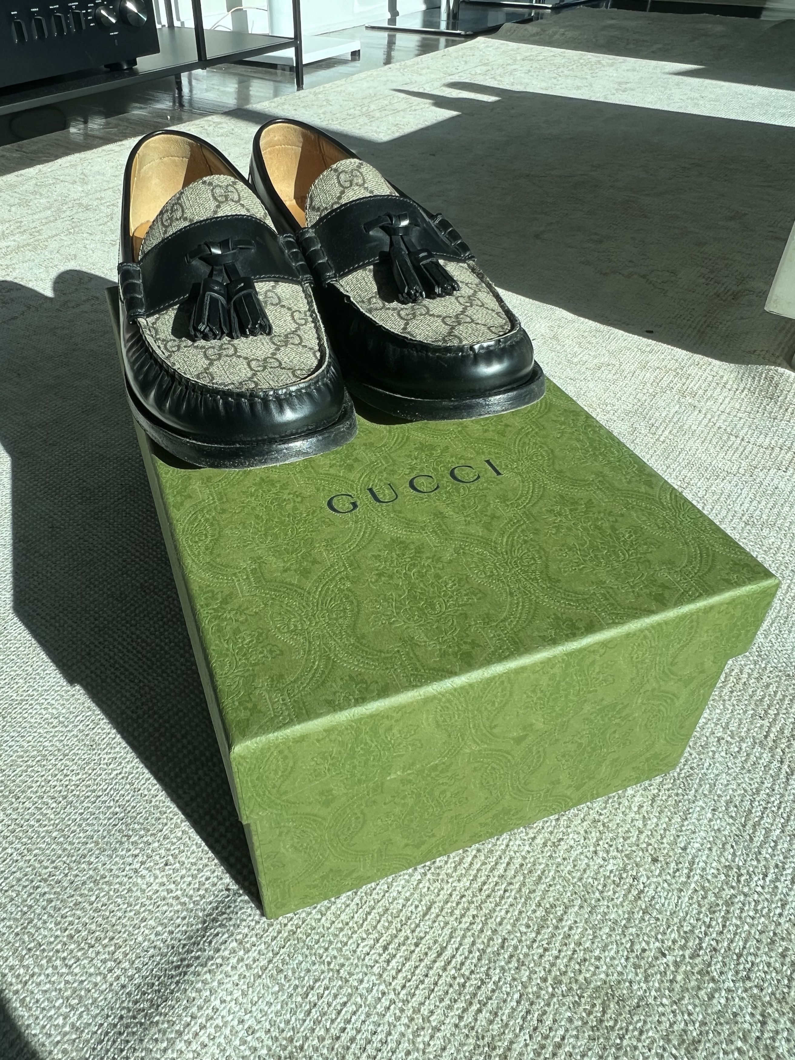 Gucci Gucci Millenial Ribot/GG Supreme Loafer Size US 8.5 / EU 41-42 - 15 Thumbnail