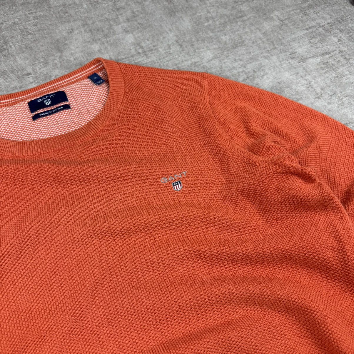 Gant GANT Orange Sweater Size US L / EU 52-54 / 3 - 4 Thumbnail