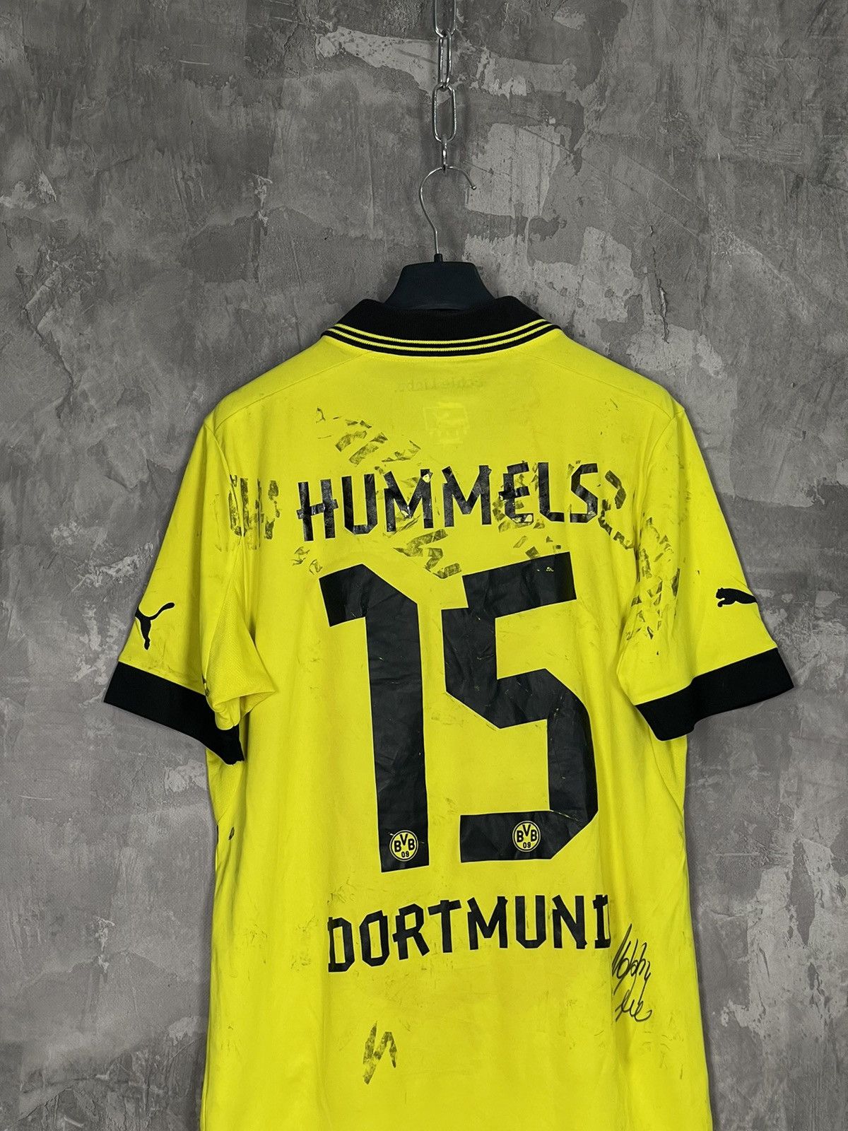 Puma Football Soccer BORUSSIA DORTMUND Rare Home Jersey Size US M / EU 48-50 / 2 - 10 Thumbnail
