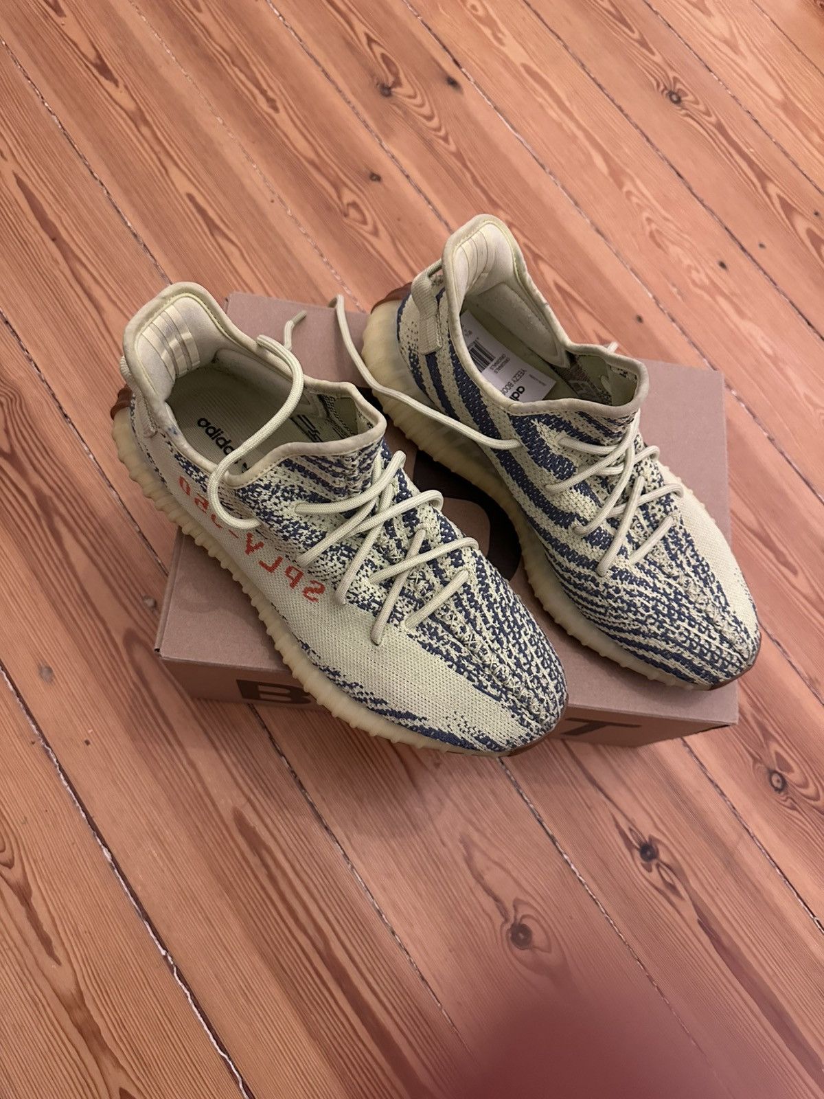 Adidas Adidas Jeezy Boost 350 v2 frozen yellow Size us 10 eu 44 Size US 10 / EU 43 - 15 Thumbnail