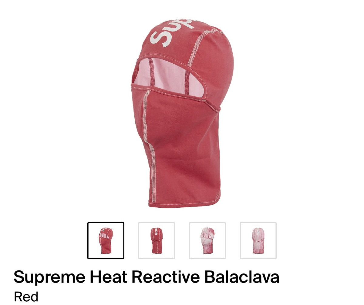 Supreme Supreme Heat Reactive Balaclava/Ski Mask Size ONE SIZE - 3 Thumbnail