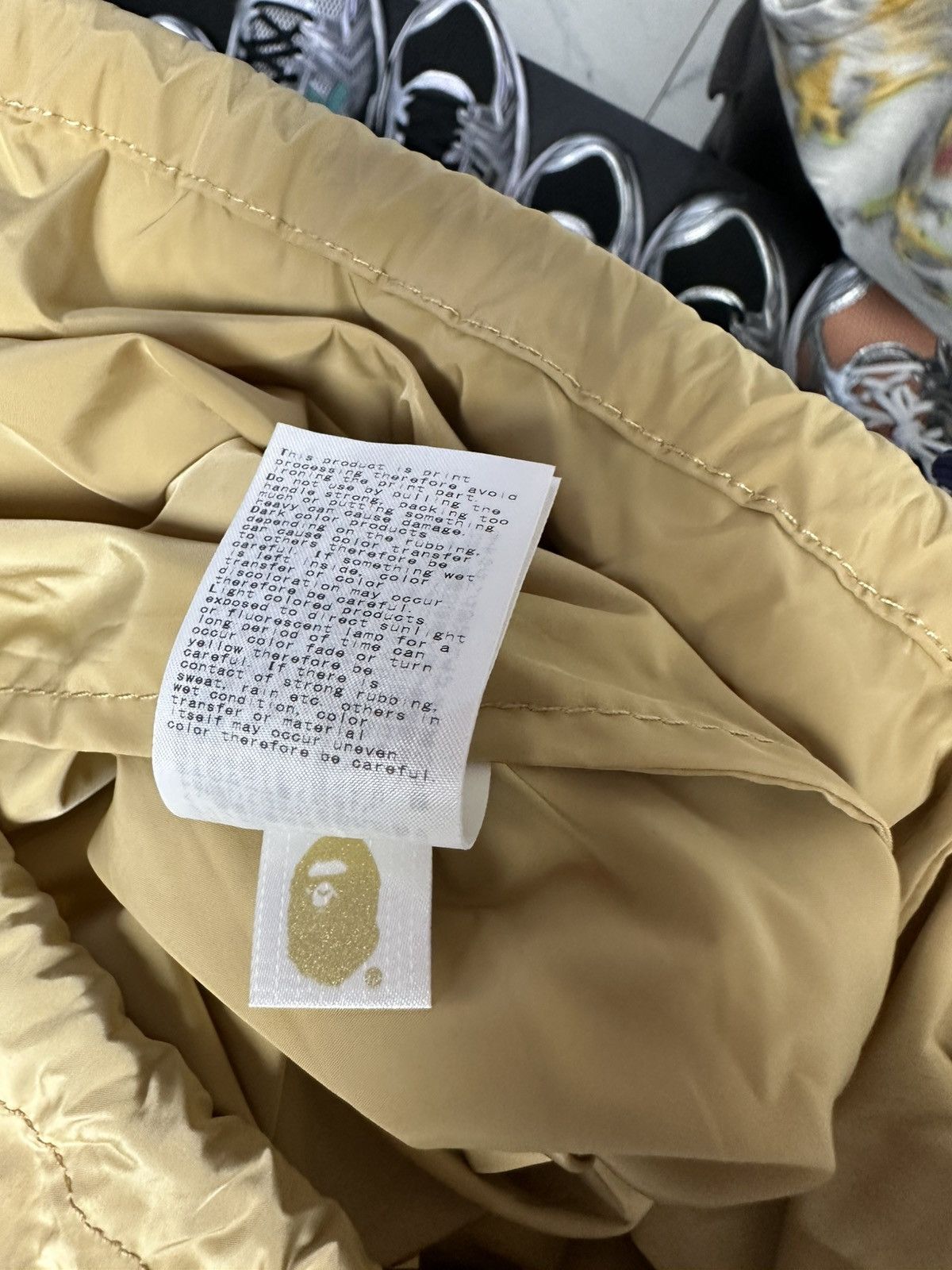 Bape Bape Japan Draw String Bag Size ONE SIZE - 7 Thumbnail