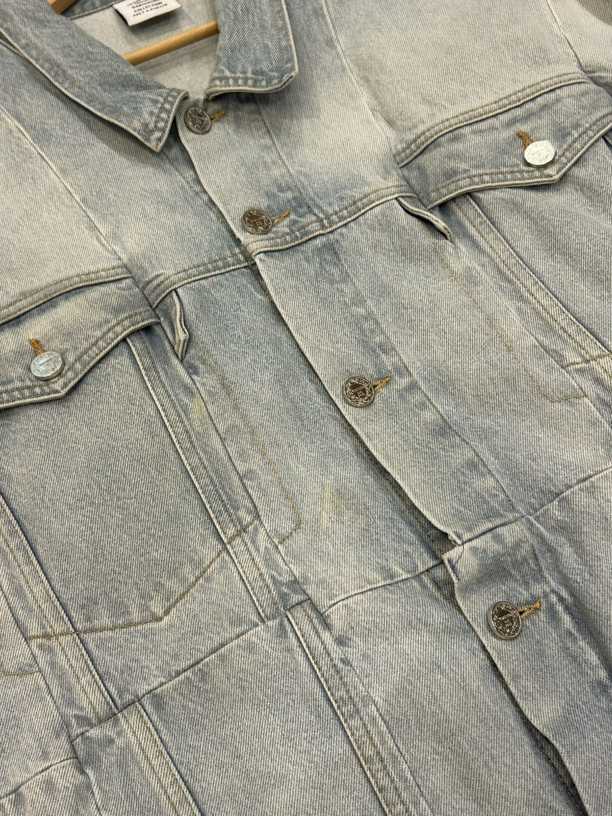 Vetements Vetements Patchwork Denim Jacket Size US M / EU 48-50 / 2 - 3 Thumbnail