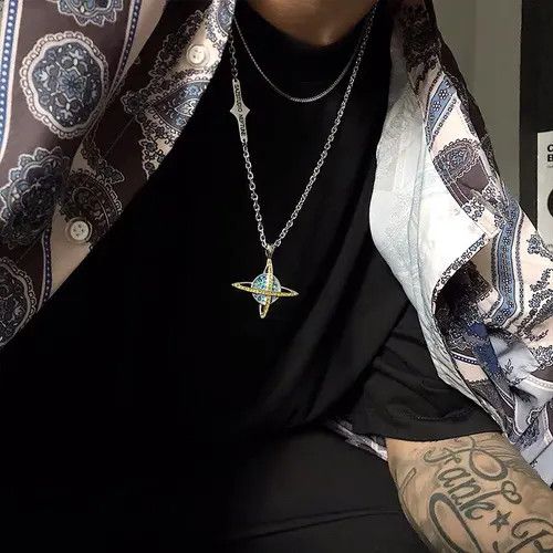 Jewelry × Vintage Retro punk necklace Size ONE SIZE - 2 Thumbnail