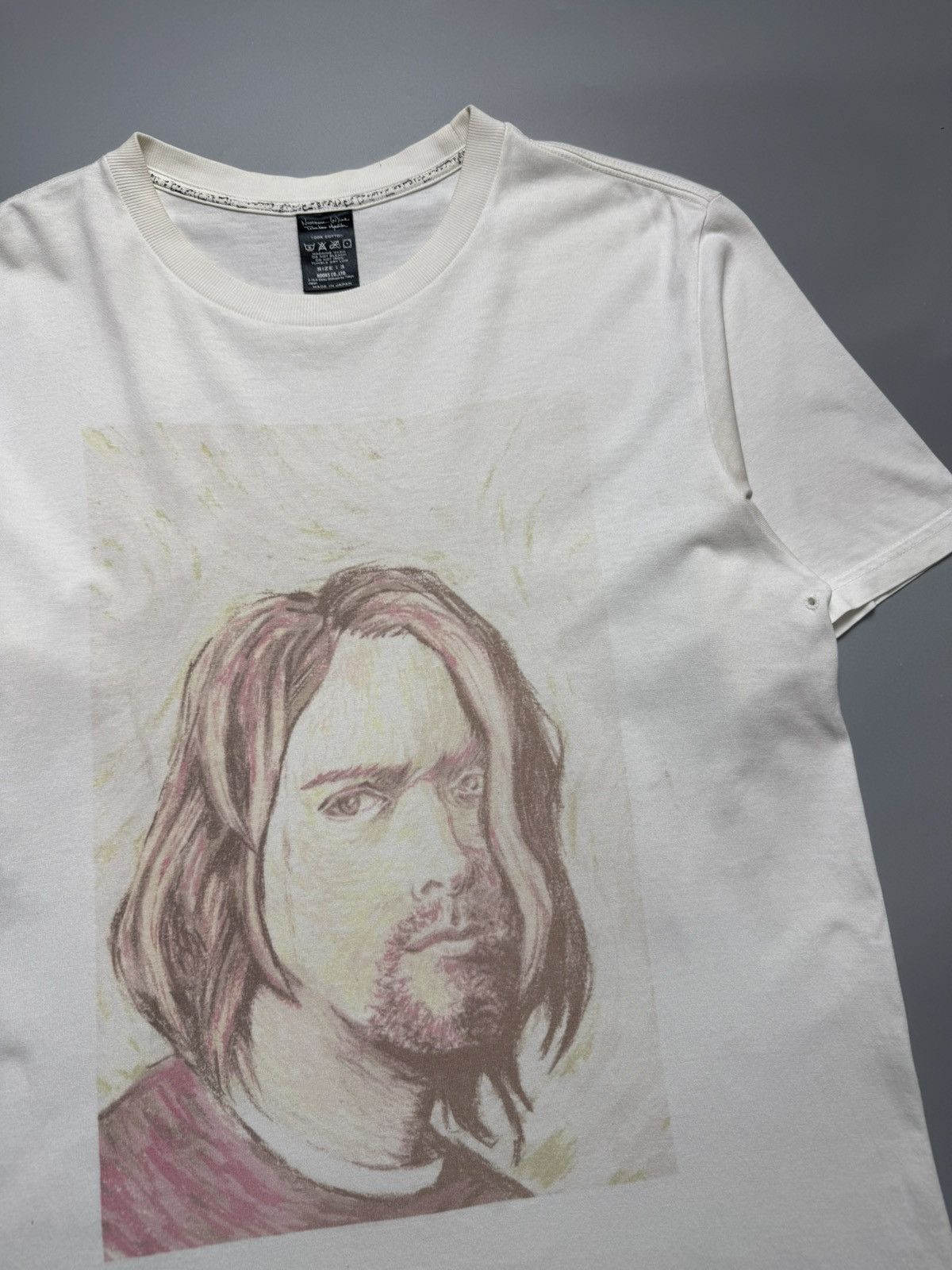 Number (N)ine Vintage Number Nine Kurt Cobain Potrait Size US M / EU 48-50 / 2 - 2 Thumbnail