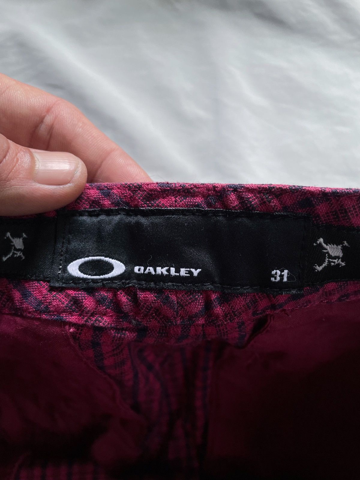 Oakley OAKLEY PLAID PUNK STYLE PANTS Size US 30 / EU 46 - 6 Thumbnail