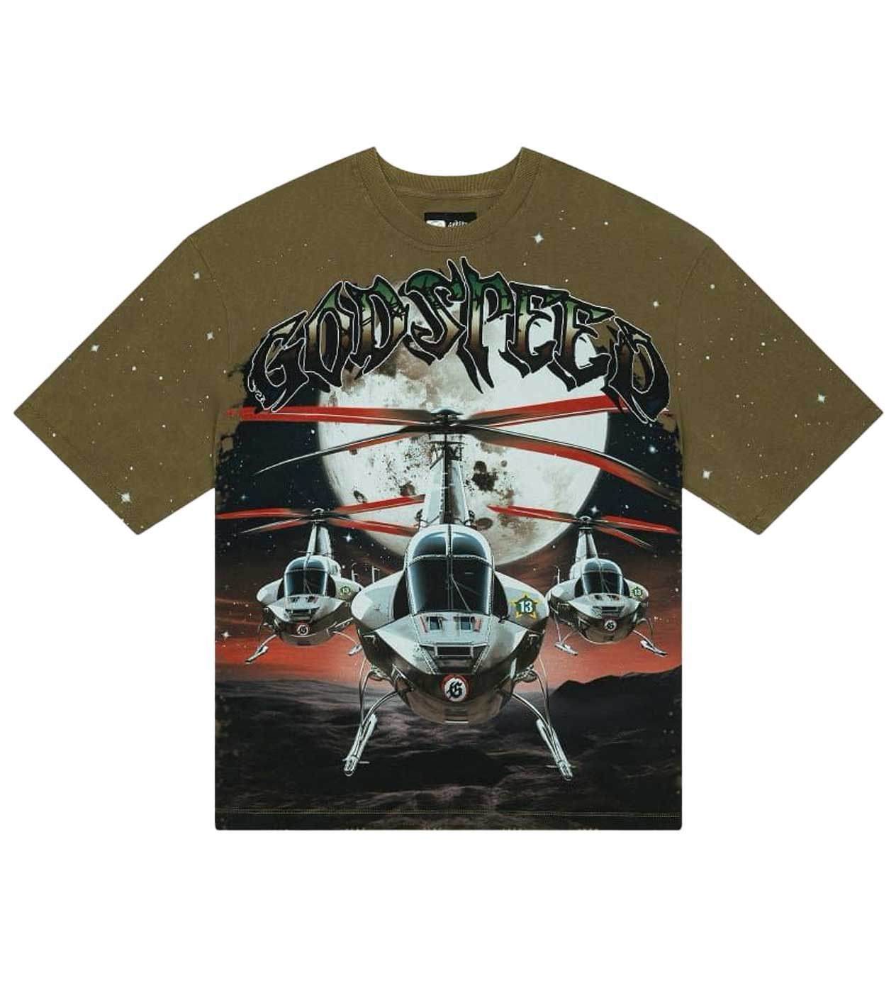 Godspeed Airstrike Tee Olive Size US S / EU 44-46 / 1 - 1 Thumbnail