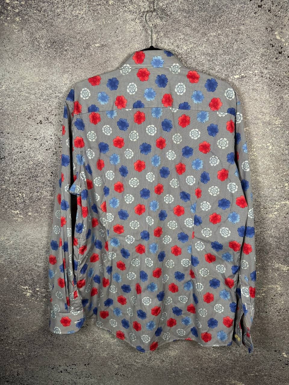 Eton ETON FLOWER FLORAL PRINTED SHIRT BUTTON UP MEN'S Size US XL / EU 56 / 4 - 12 Thumbnail