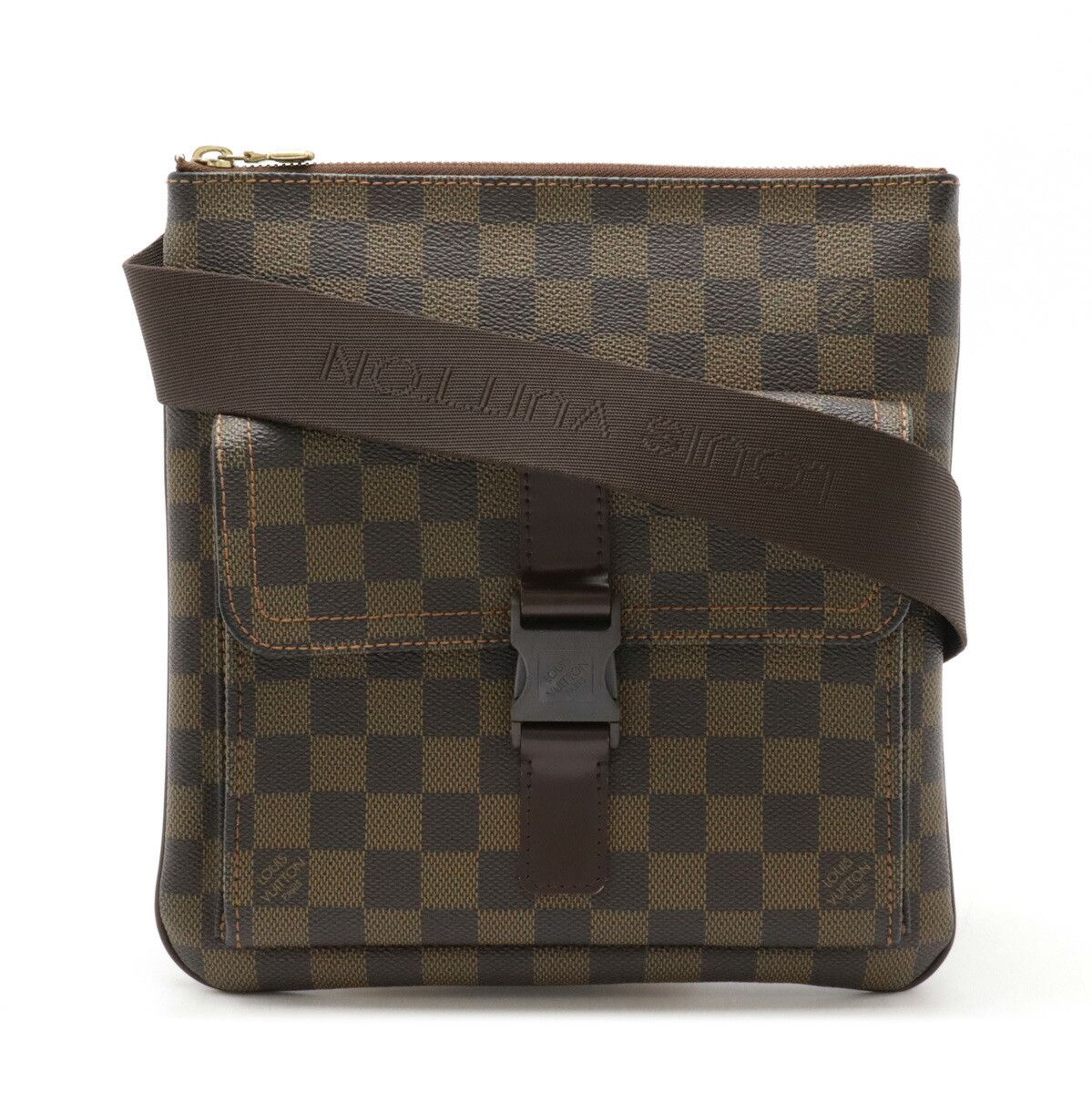 Louis Vuitton Louis Vuitton Pochette Melville Damier Shoulder Bag Canvas Crossbody Bag N51127 in Brown, Women's