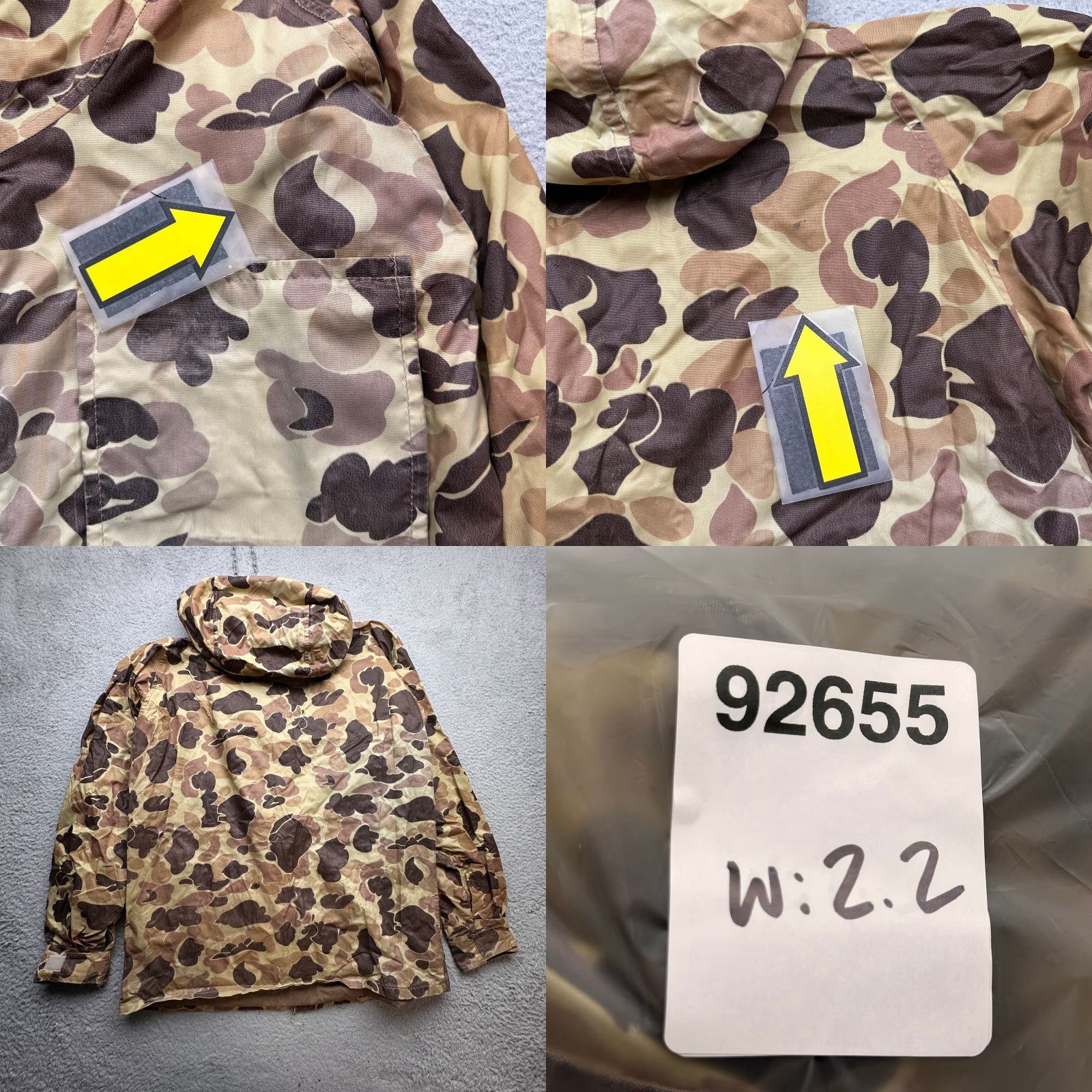Vintage VINTAGE Columbia Hunting Nylon Camouflage Jacket Mens M Lined Parka Hooded Coat Zip Pockets Camouflage Pattern 90s 00s Mens Size US M / EU 48-50 / 2 - 10 Thumbnail