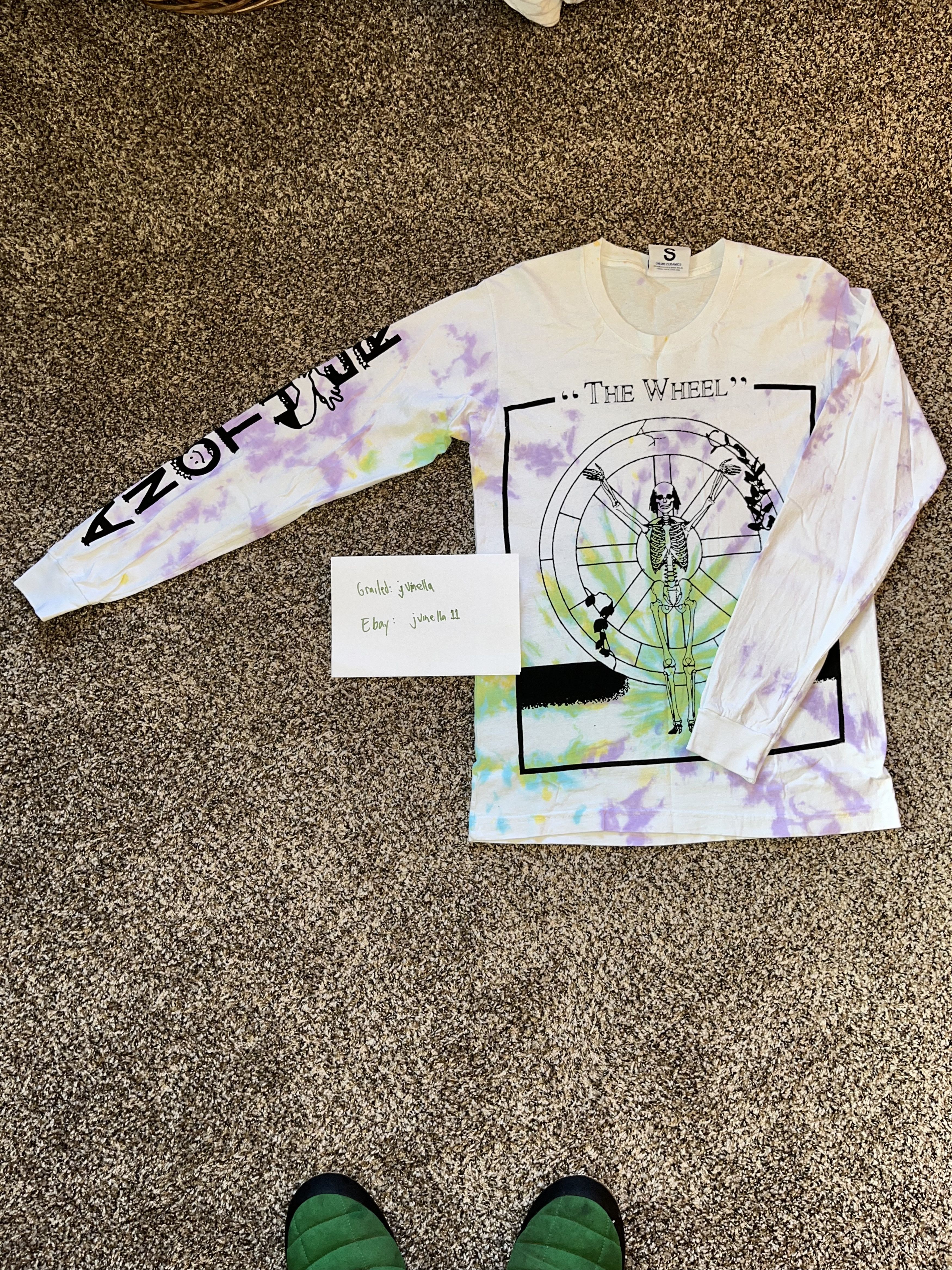 Grateful Dead × Online Ceramics Online ceramics the wheel size S brand new Size US S / EU 44-46 / 1 - 1 Thumbnail