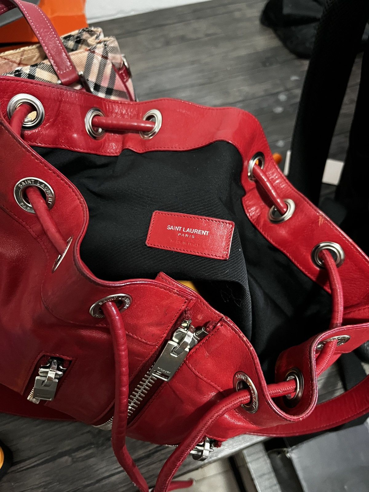 Saint Laurent Paris Saint laurent mini bucket Size ONE SIZE - 6 Thumbnail