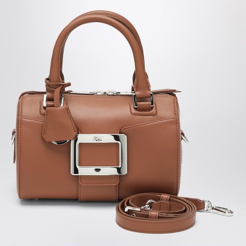Roger Vivier Roger Vivier Belle Vivier Bowling Bag In Cognac Coloured Size ONE SIZE - 1 Thumbnail