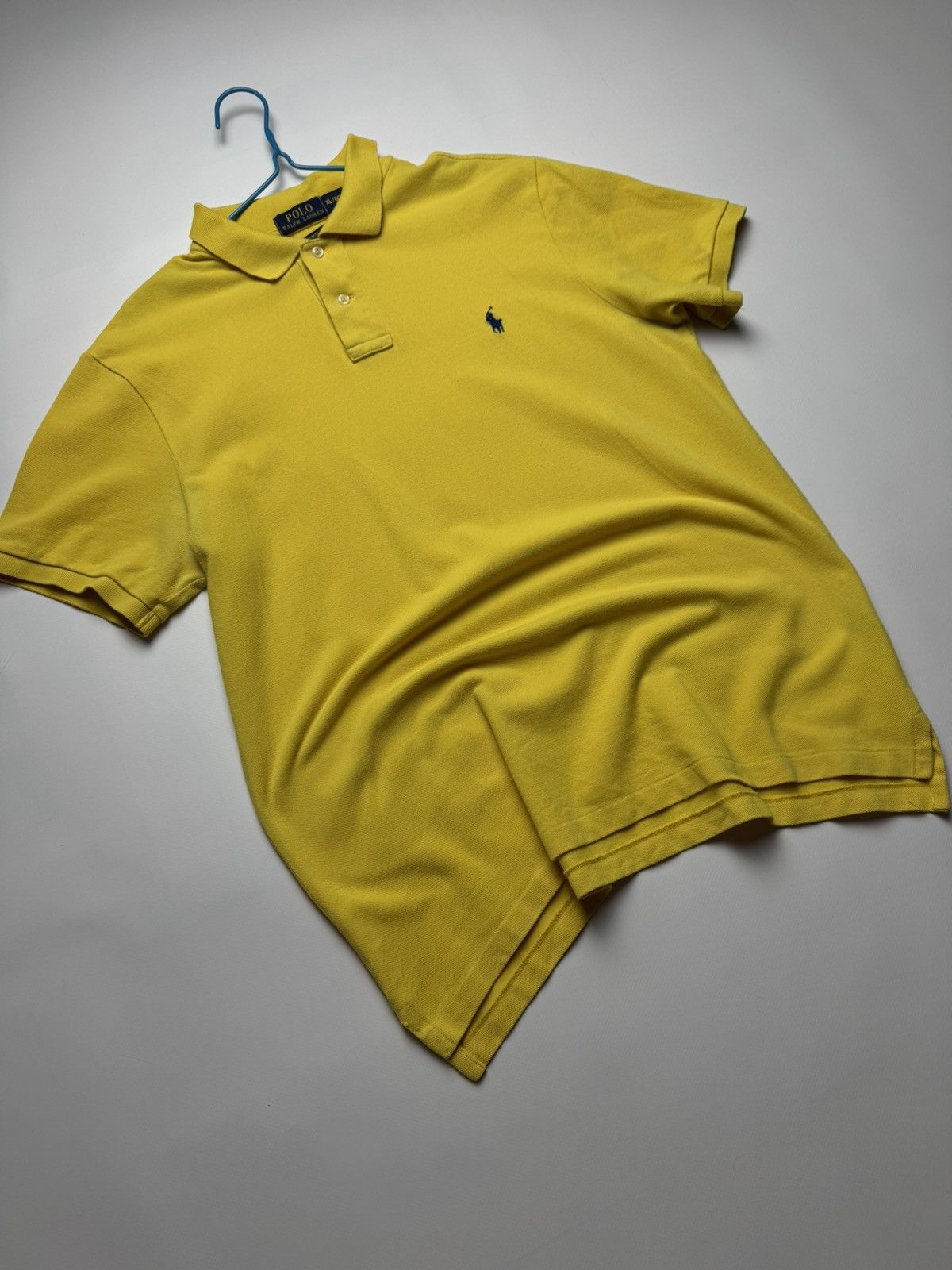 Polo Ralph Lauren Polo Ralph Lauren Slim Fit Polo – Bright Yellow Size US XL / EU 56 / 4 - 2 Thumbnail