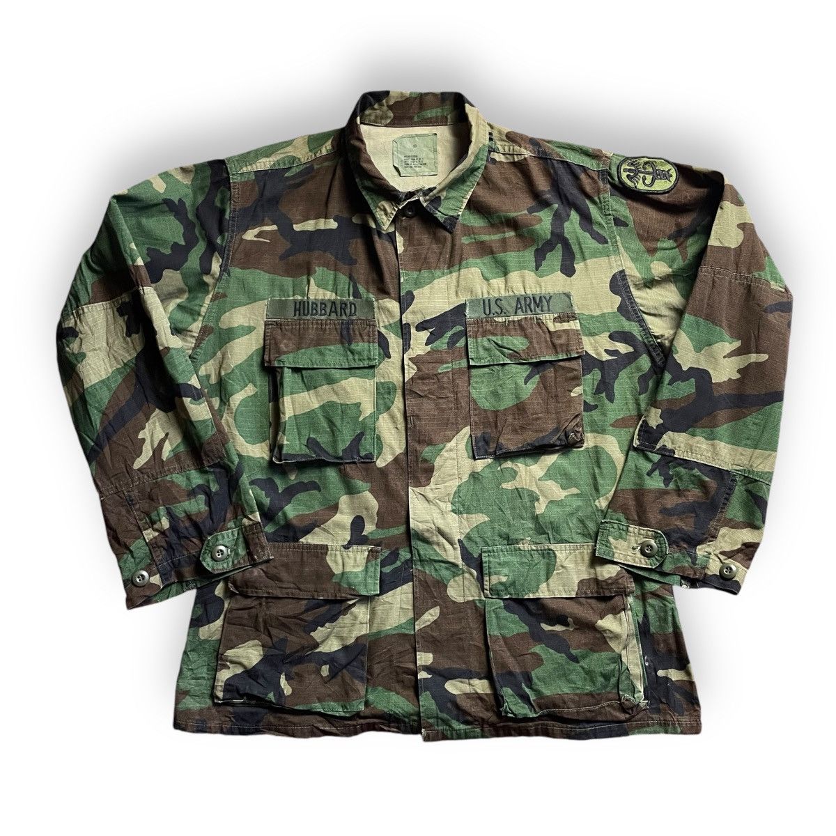 American Apparel VINTAGE AMERICAN APPAREL CAMOFLAUGE MILITARY JACKET Size US M / EU 48-50 / 2 - 1 Thumbnail