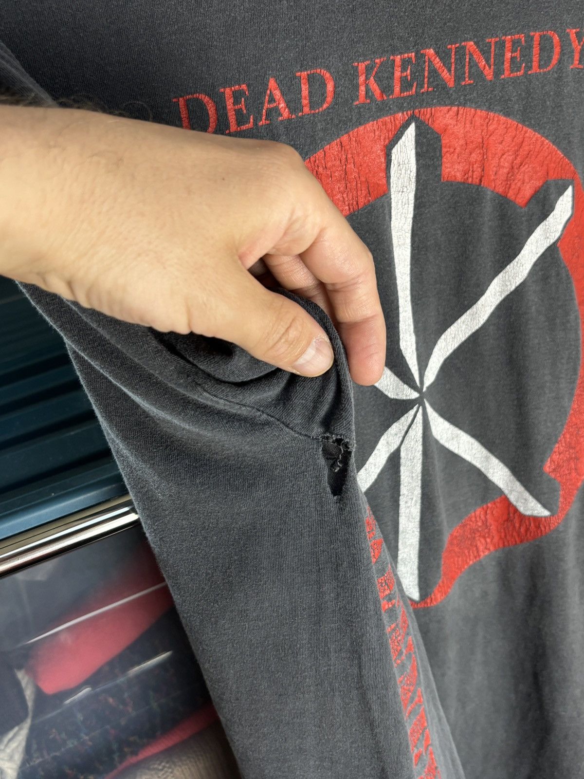 Dead Kennedys Dead Kennedys vintage trashed long sleeve band tees punk Size US XL / EU 56 / 4 - 10 Thumbnail