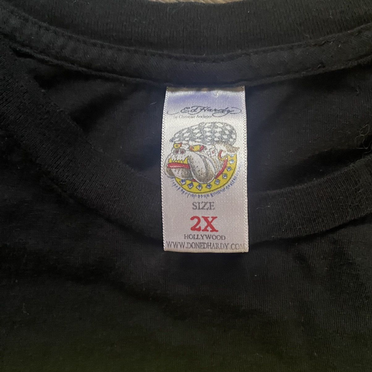Christian Audigier × Ed Hardy Ed Hardy x Christian Audigier Lady Tee Size US XXL / EU 58 / 5 - 3 Thumbnail