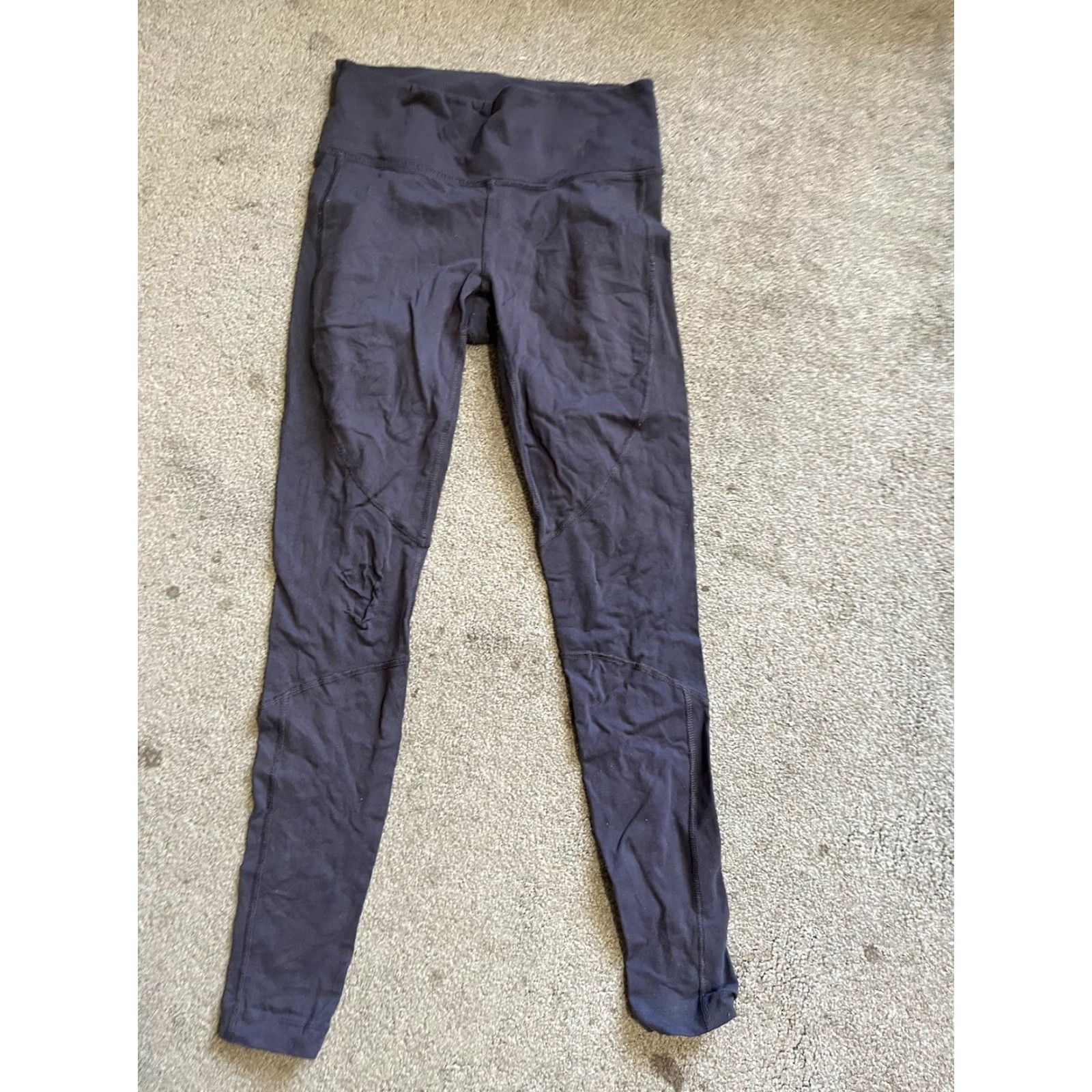 Champion Champion Women's Running Blue Leggings XS Pocket Zipper Style: Ankle, Skinny, Breathable, Reflective, Elastic Waist, Inseam 27 in, Activewear Size 26" / US 2 / IT 38 - 2 Thumbnail