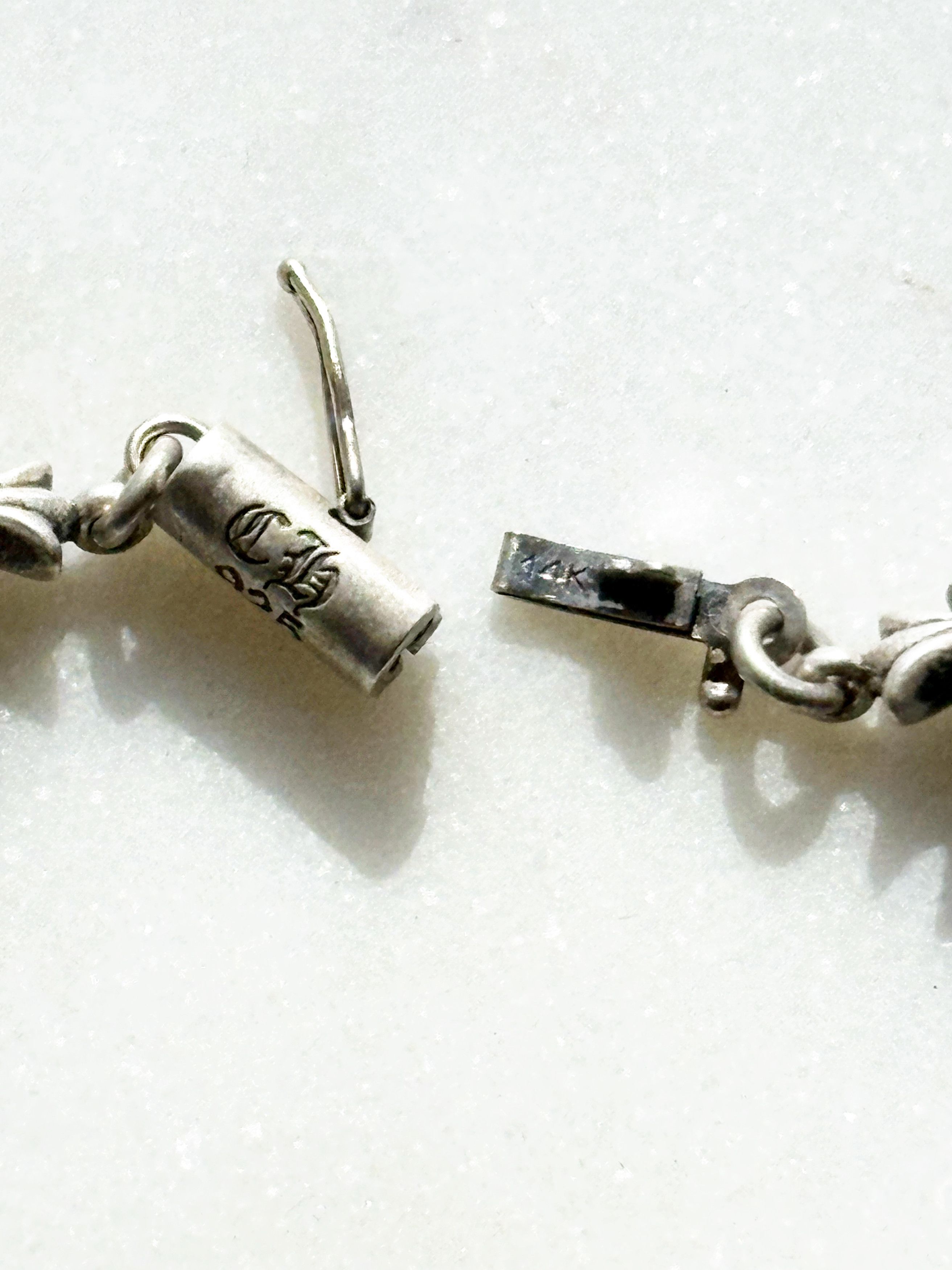 Chrome Hearts Chrome Hearts Fleur De Lis Pendent Cross Silver Necklace Size ONE SIZE - 8 Thumbnail