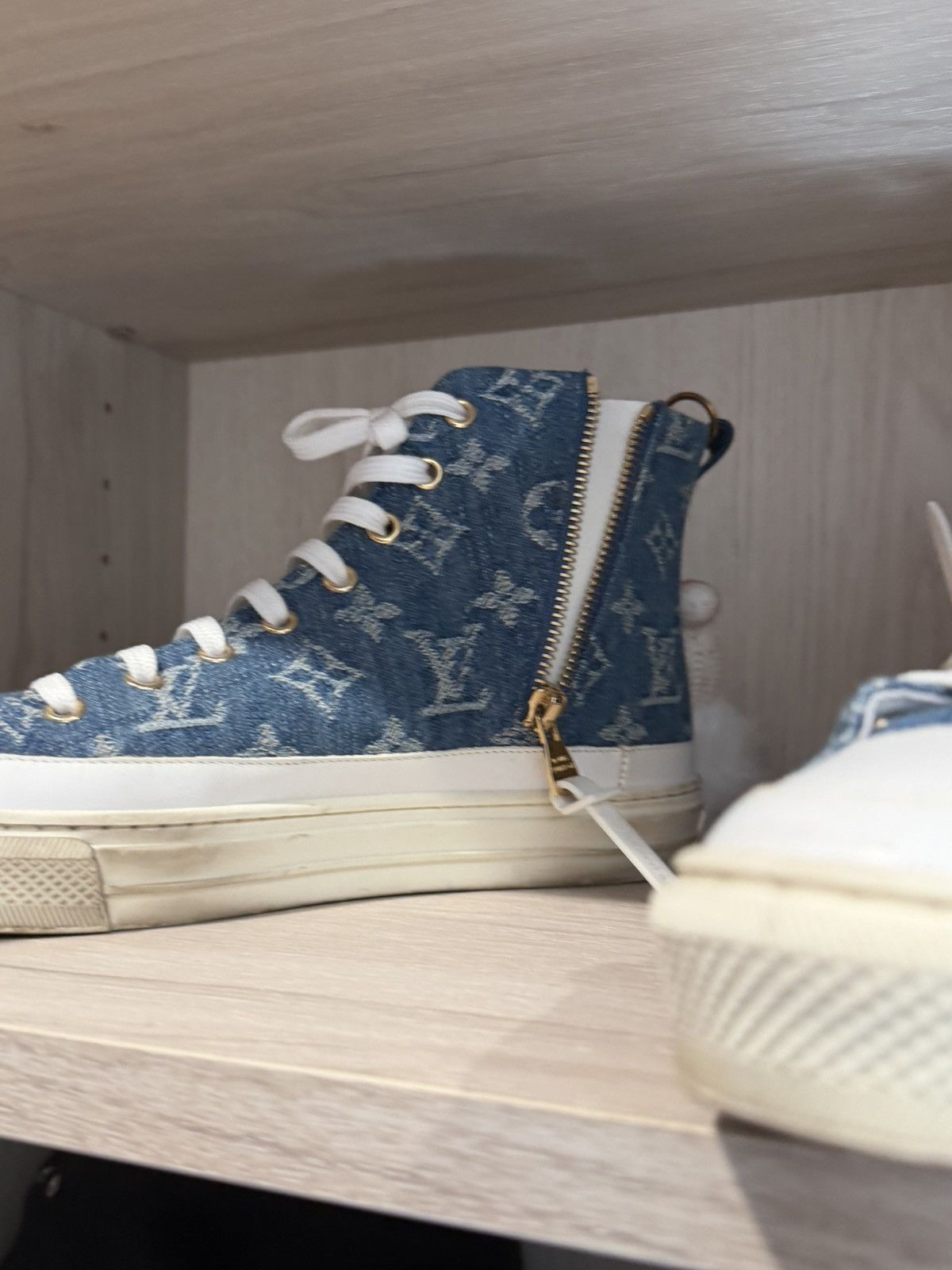 Louis Vuitton Louis Vuitton Denim womens sneakers Size US 9 / IT 39 - 2 Thumbnail