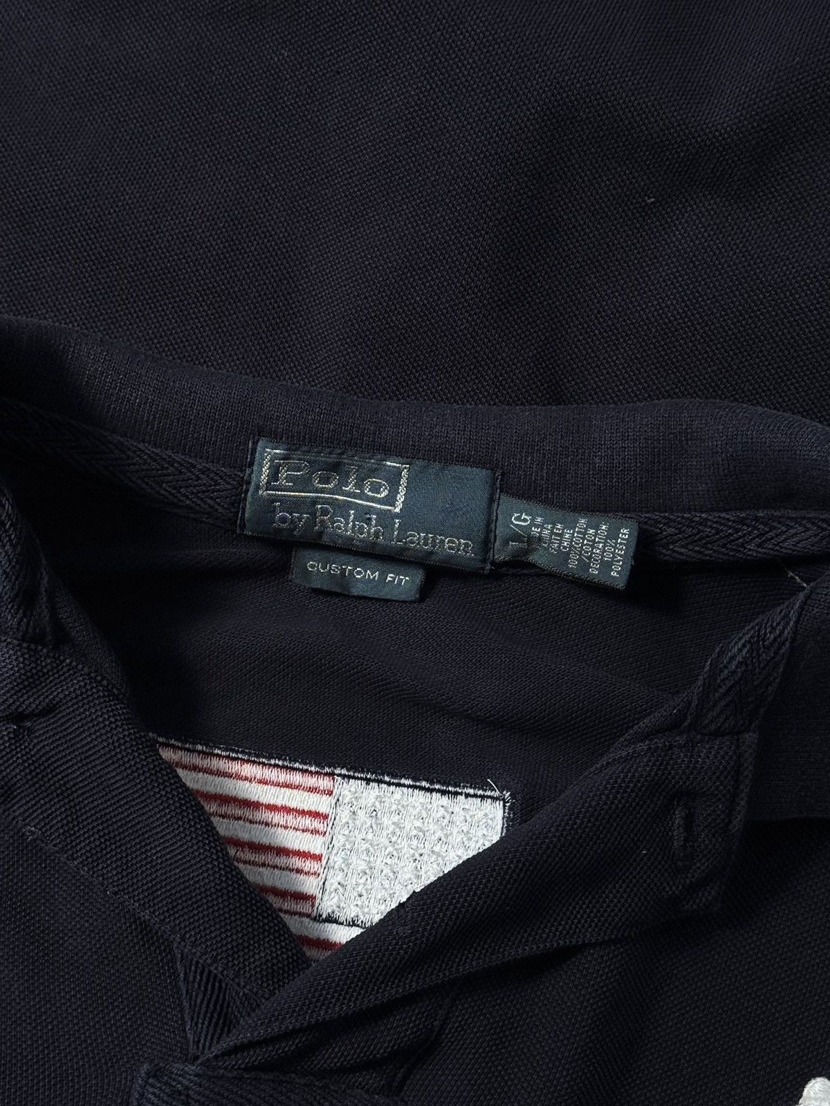 Polo Ralph Lauren Rare Ralph Lauren USA Polo T Shirt Tee Chief Keef New York Size US L / EU 52-54 / 3 - 10 Thumbnail