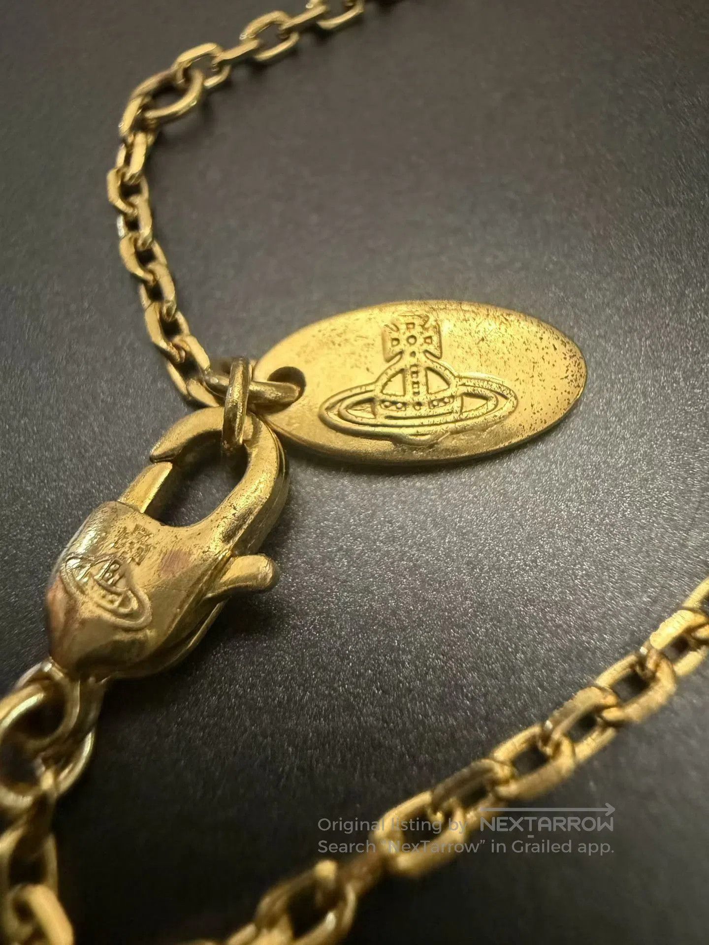Vivienne Westwood Vivienne Westwood Saturn Brooch Necklace. Size ONE SIZE - 7 Thumbnail