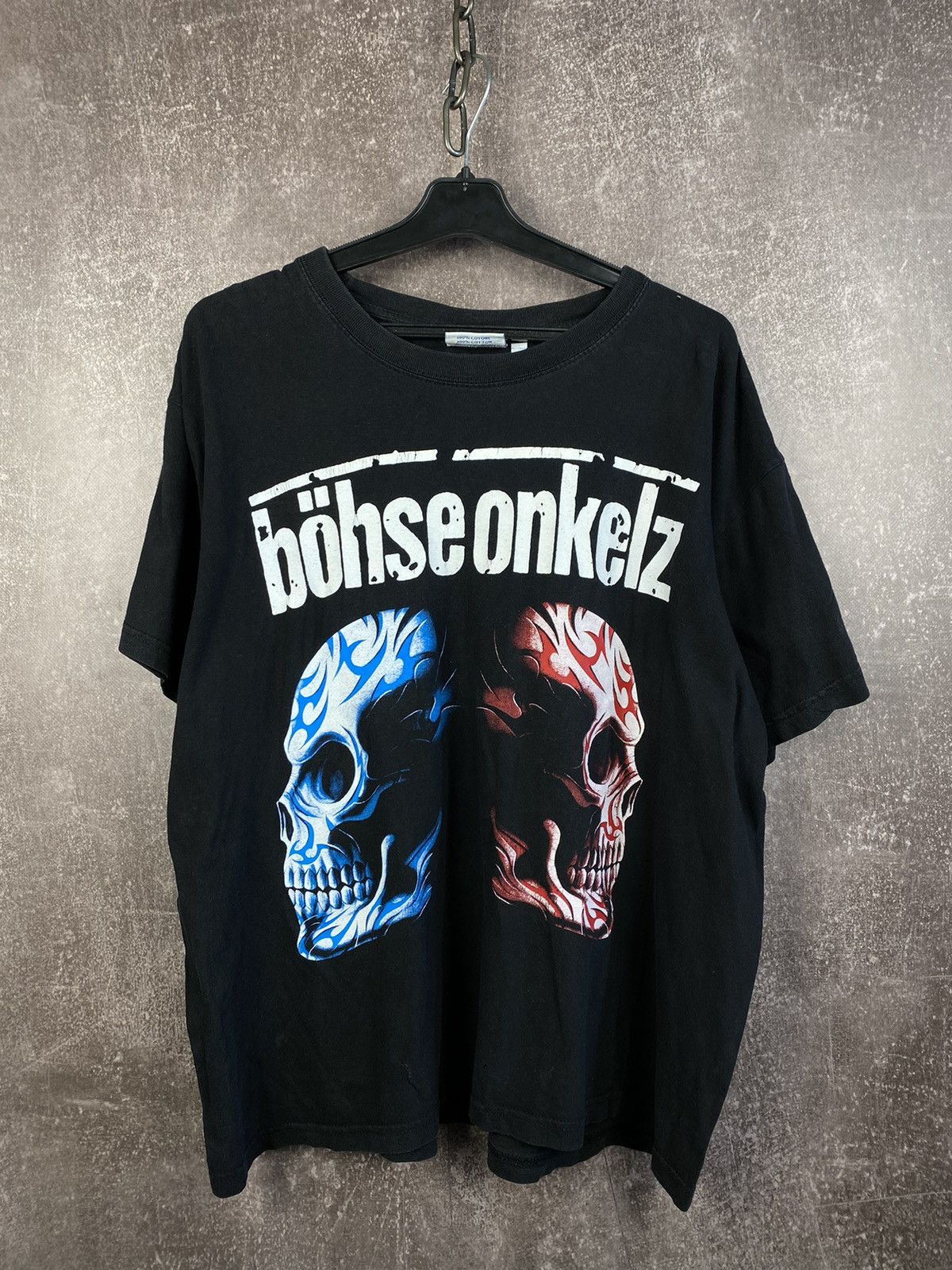 Band Tees Tshirt Vintage Bohse Onkelz Band Tee 90s Rock Metal Size US XL / EU 56 / 4 - 1 Thumbnail