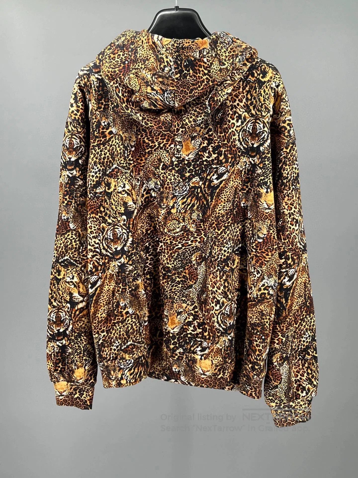 Celine celine men's cotton leopard print hoodie. Size US XS / EU 42 / 0 - 4 Thumbnail