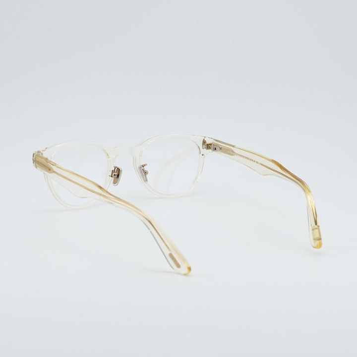 Tom Ford Tom Ford FT5783-D-B 039 Eyeglasses Yellow 47mm Square Frame Size ONE SIZE - 3 Thumbnail