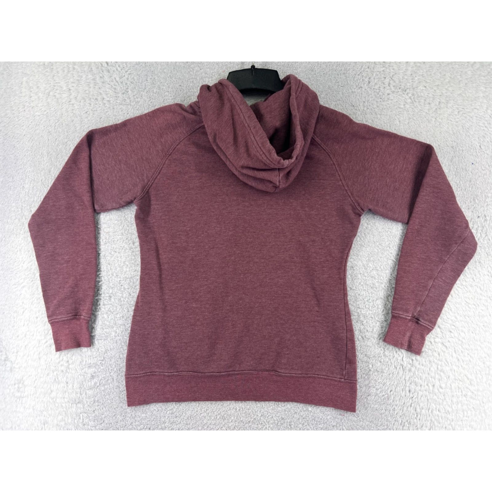 The North Face The North Face Hoodie Womens S Red Cotton Blend Jersey Hooded Pullover Logo Pocket Regular Size S / US 4 / IT 40 - 2 Thumbnail