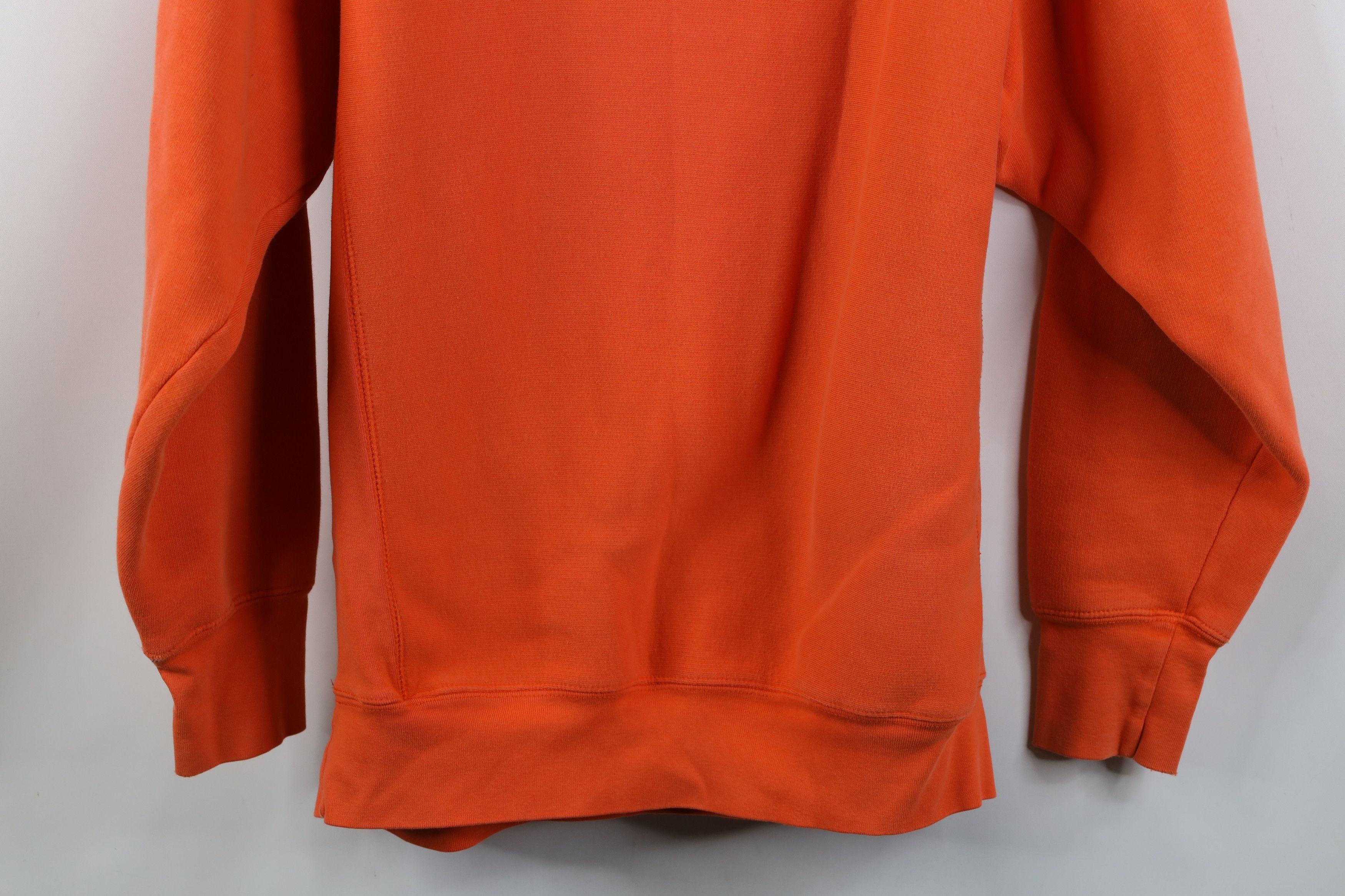 Vintage Vintage 90s Bowling Green State University Sweatshirt Orange Size US L / EU 52-54 / 3 - 12 Thumbnail