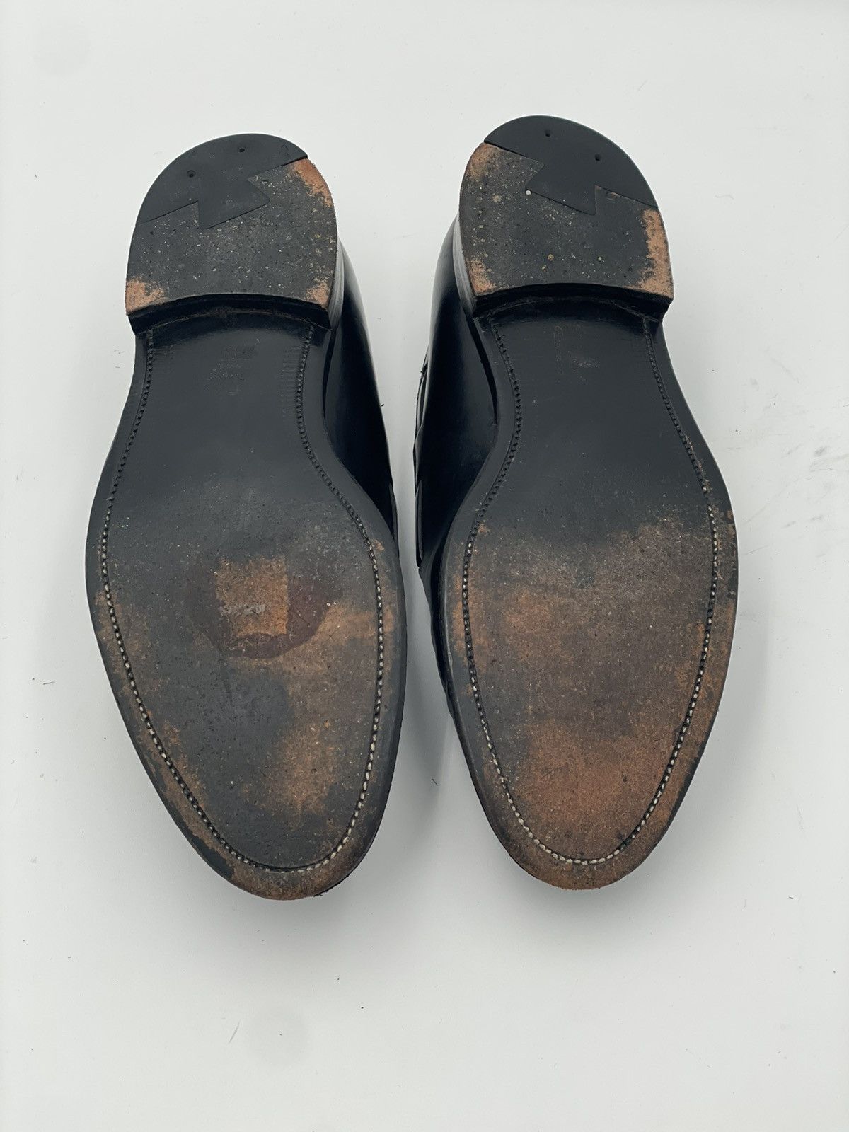 Alden Alden 664 Black Shell Cordovan Loafer Size US 10.5 / EU 43-44 - 8 Thumbnail