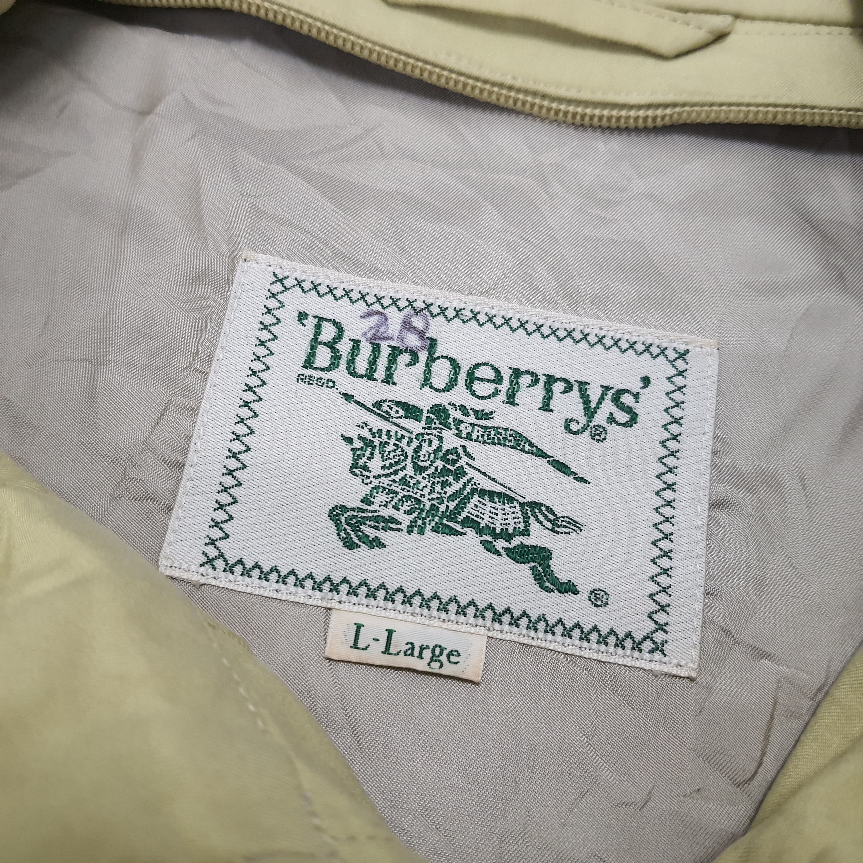 Burberry Vintage Burberry's Jacket Size US XL / EU 56 / 4 - 5 Thumbnail