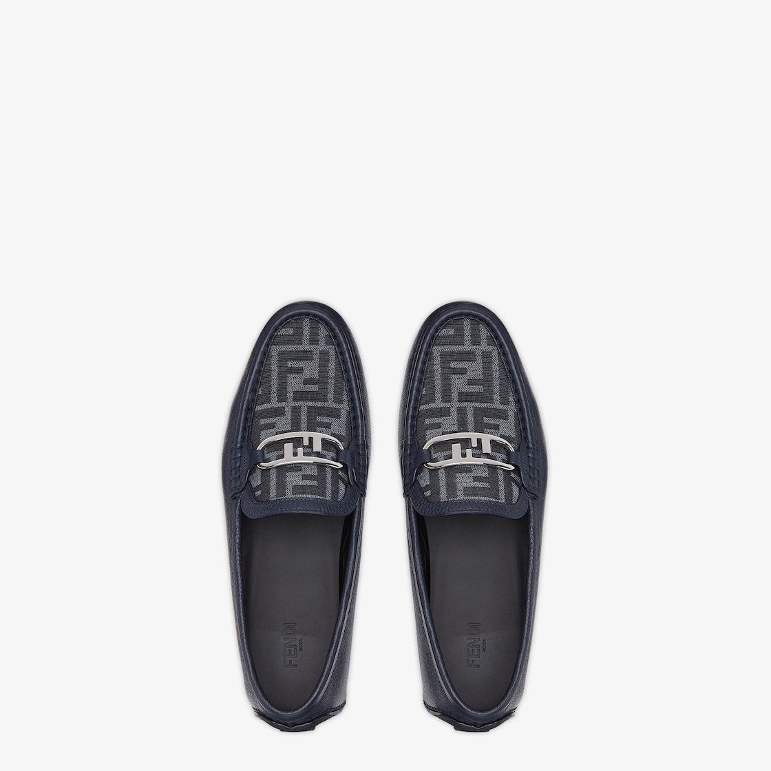Fendi o1s1wg111025 Fendi O'Lock Driving Shoes in Blue Size US 10 / EU 43 - 1 Thumbnail