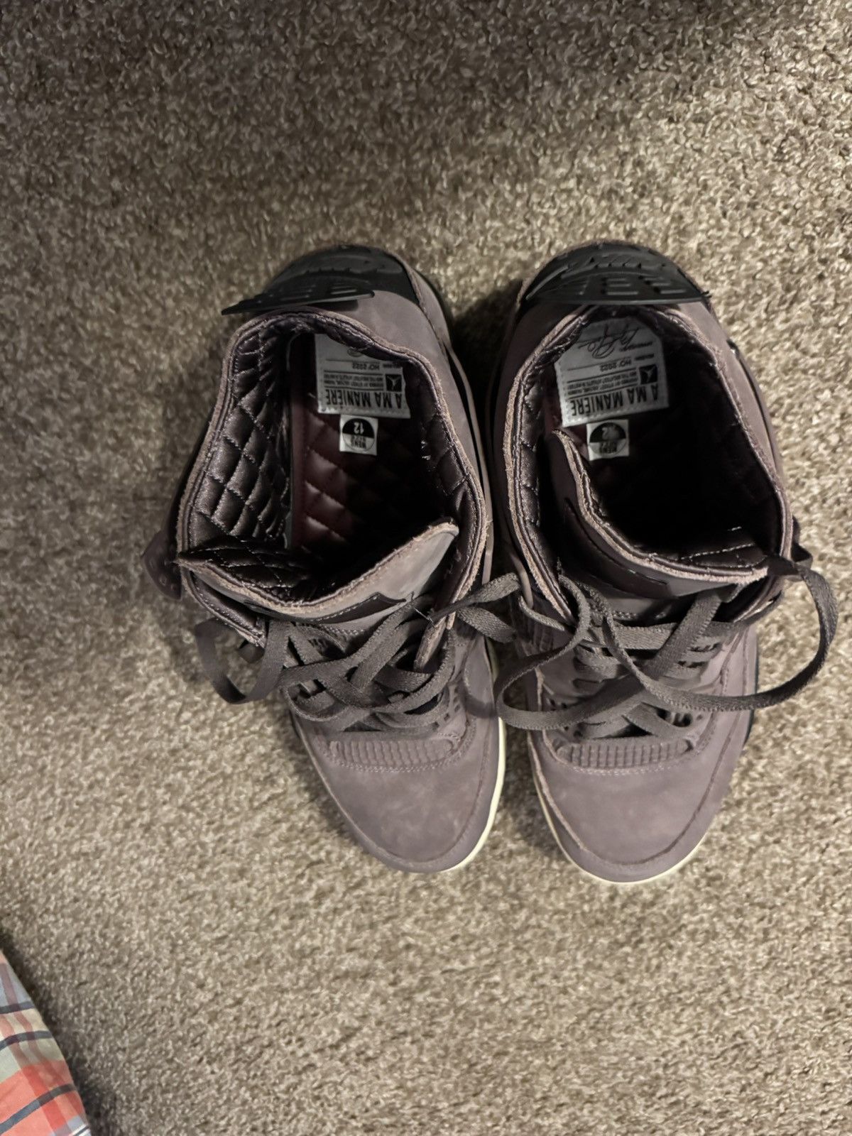 A Ma Maniere × Jordan Brand Air jordan 4 ma maniére Size US 12 / EU 45 - 5 Thumbnail